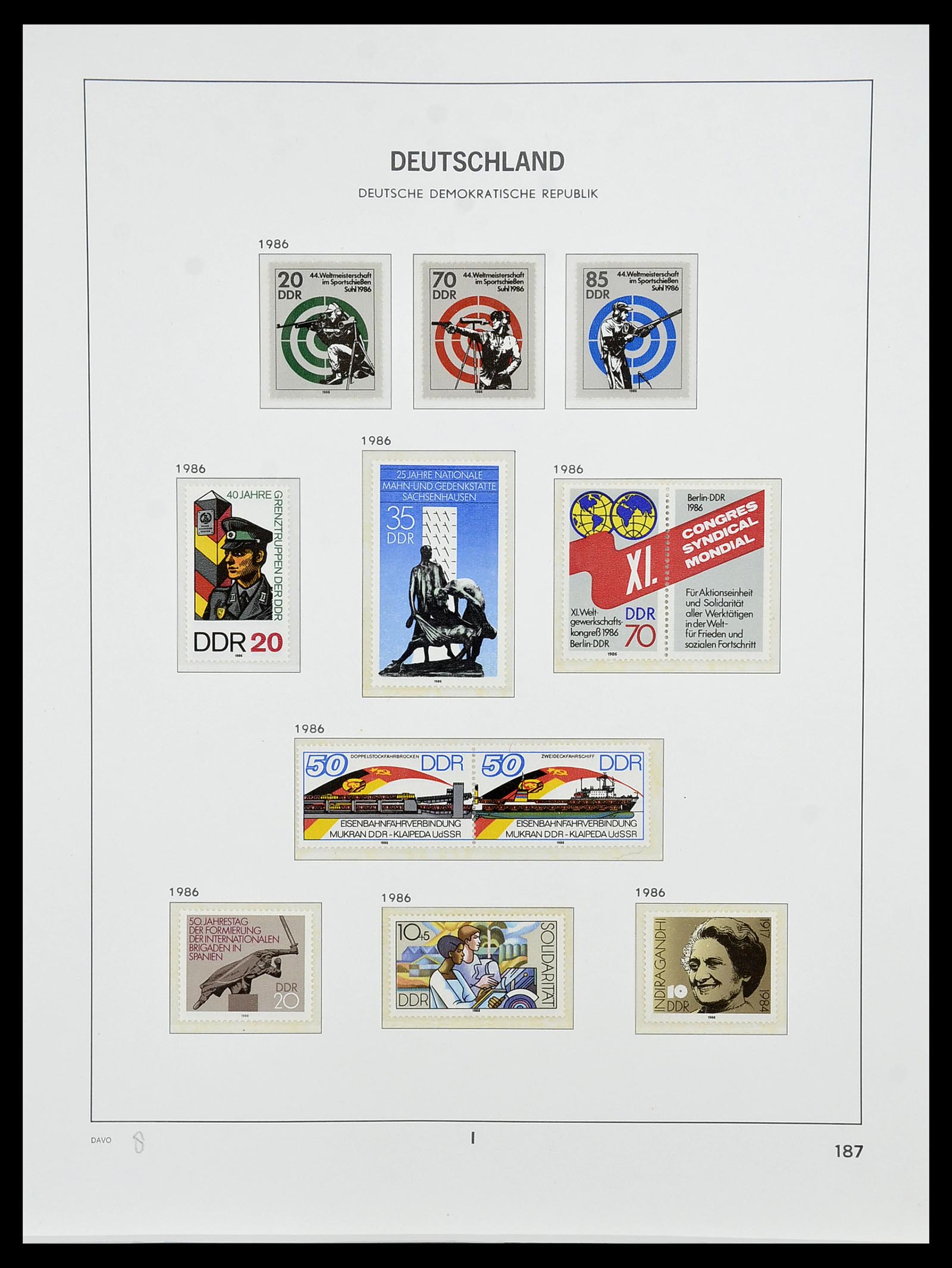 34489 240 - Postzegelverzameling 34489 DDR 1949-1990.