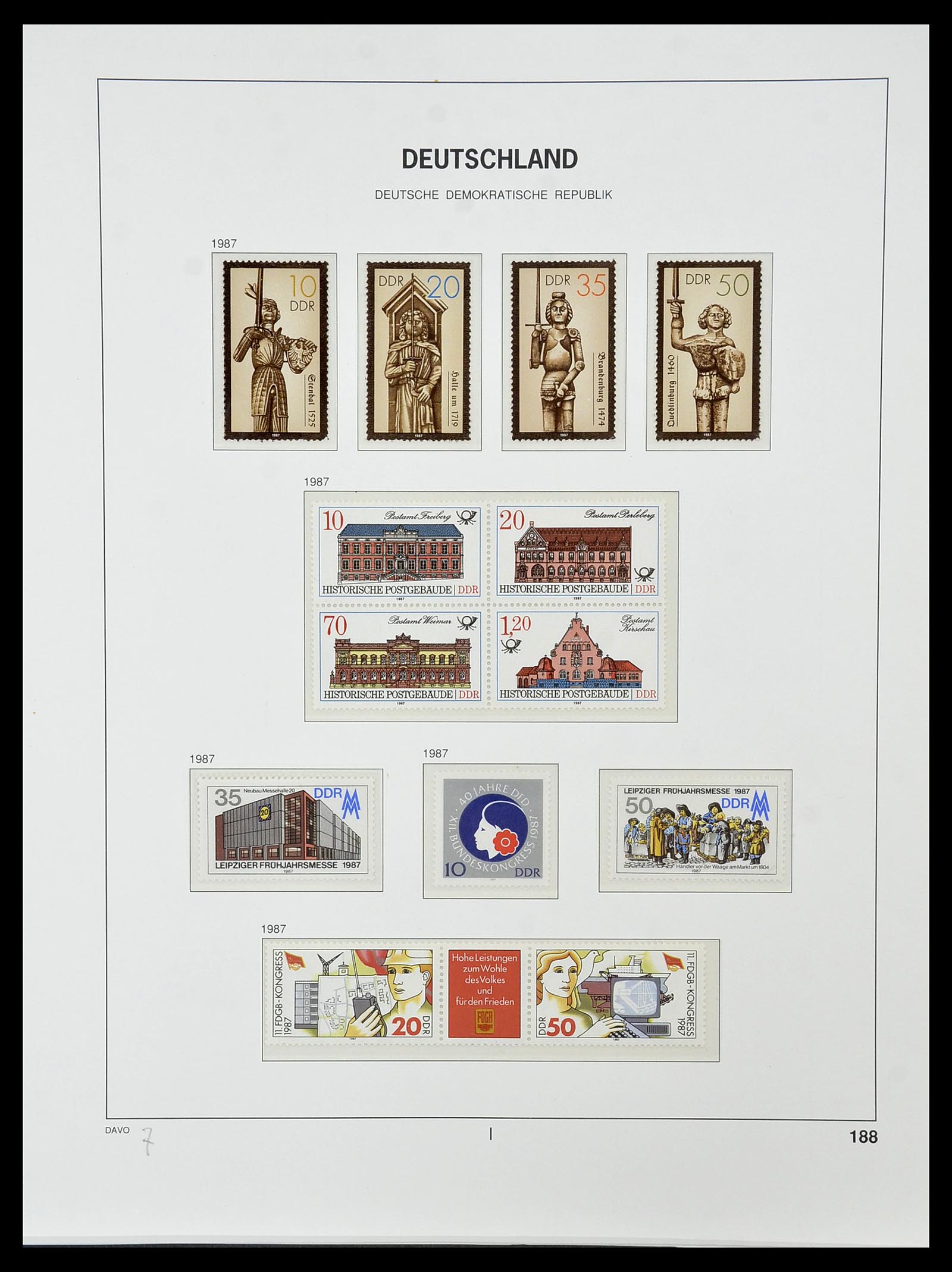 34489 244 - Postzegelverzameling 34489 DDR 1949-1990.