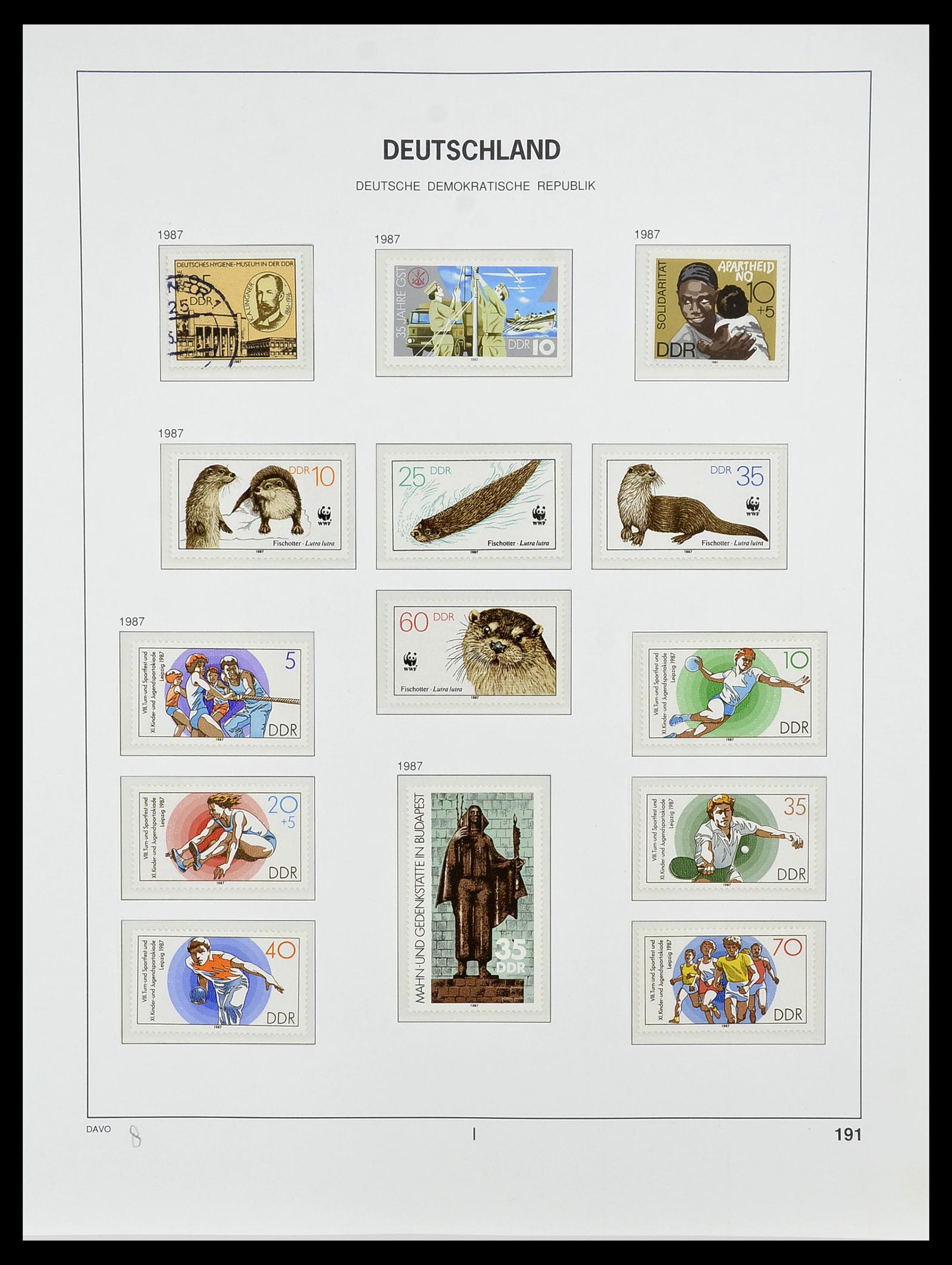 34489 249 - Postzegelverzameling 34489 DDR 1949-1990.