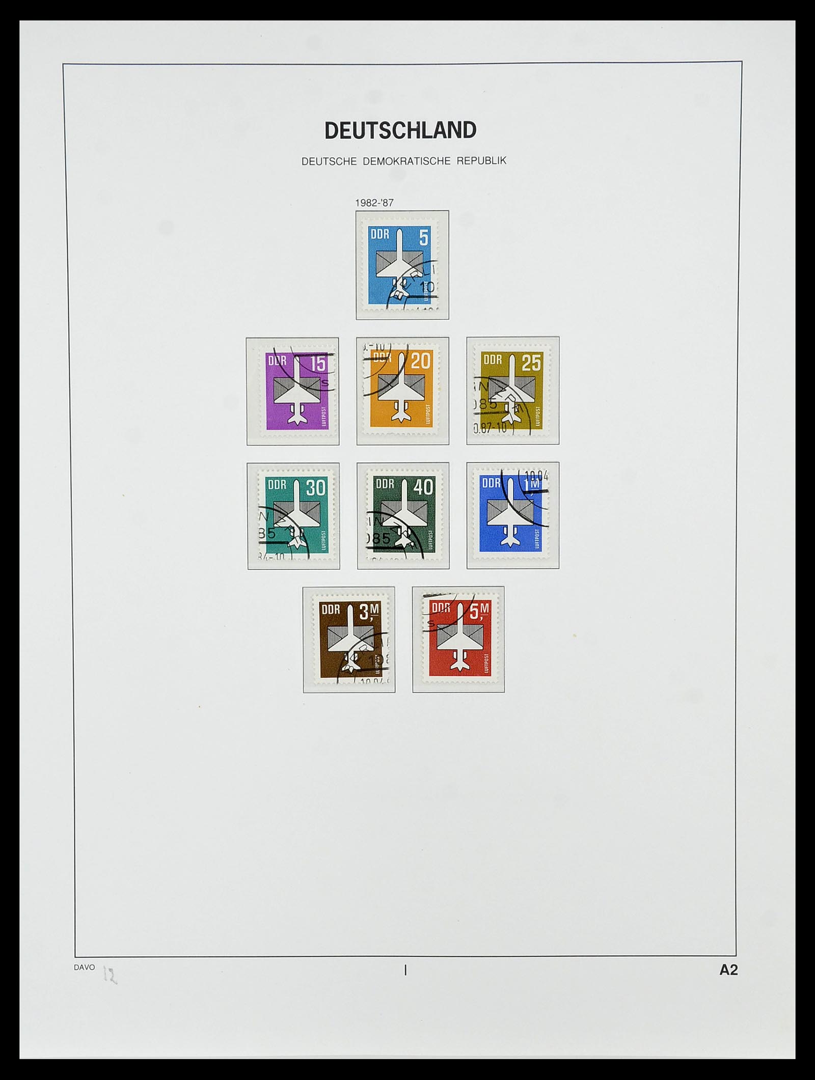 34489 251 - Postzegelverzameling 34489 DDR 1949-1990.