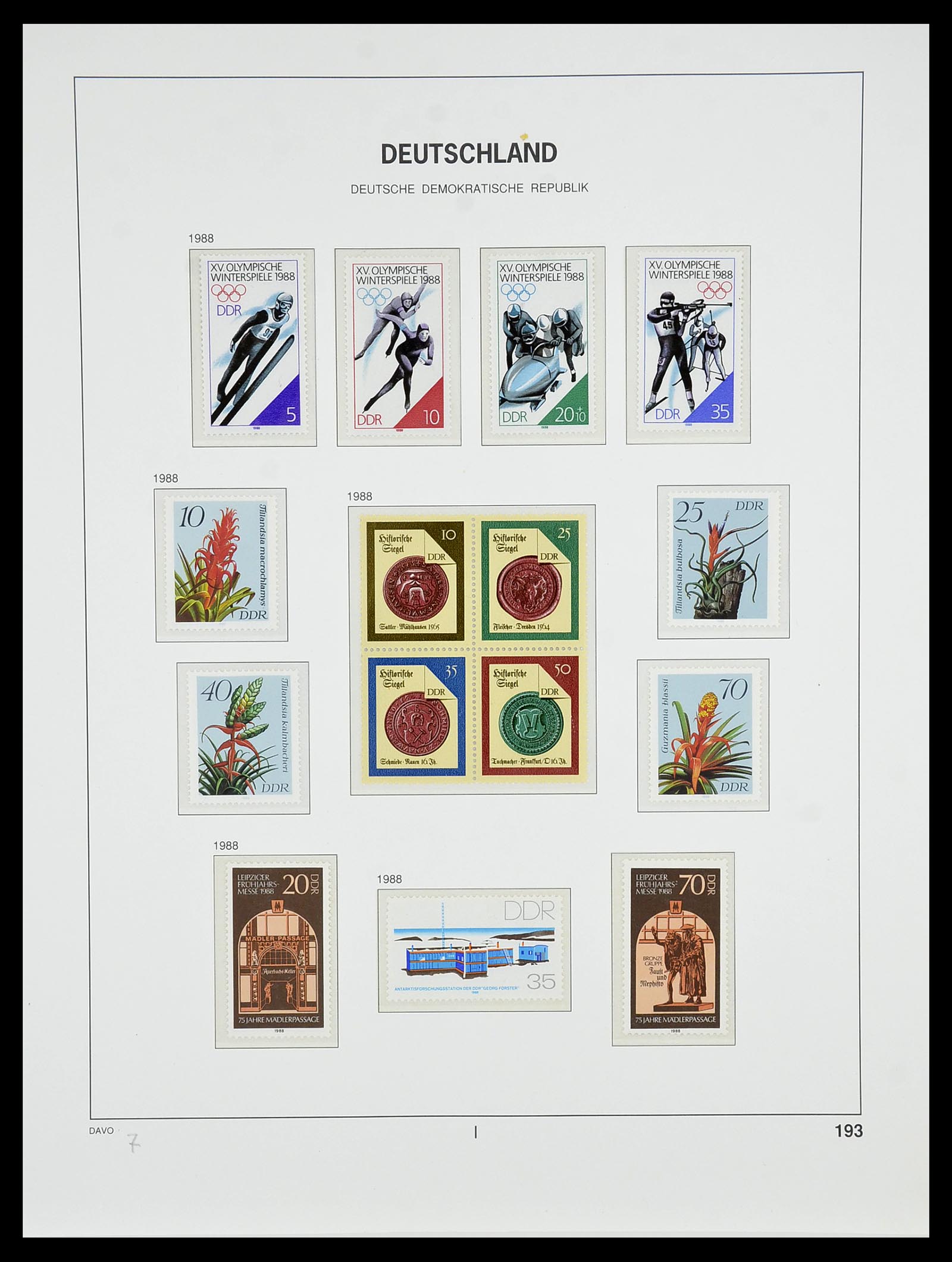 34489 254 - Postzegelverzameling 34489 DDR 1949-1990.