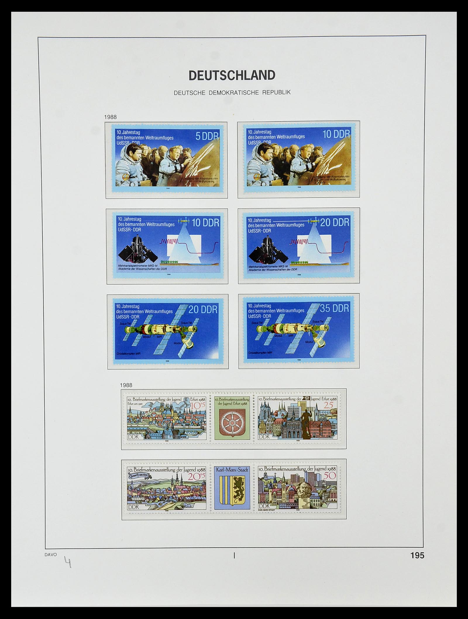 34489 256 - Postzegelverzameling 34489 DDR 1949-1990.