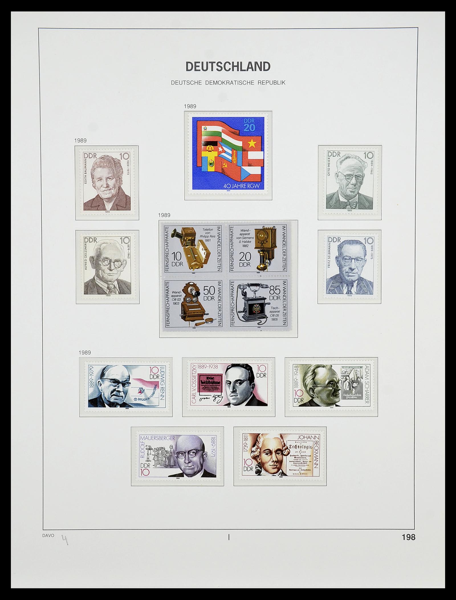 34489 263 - Postzegelverzameling 34489 DDR 1949-1990.