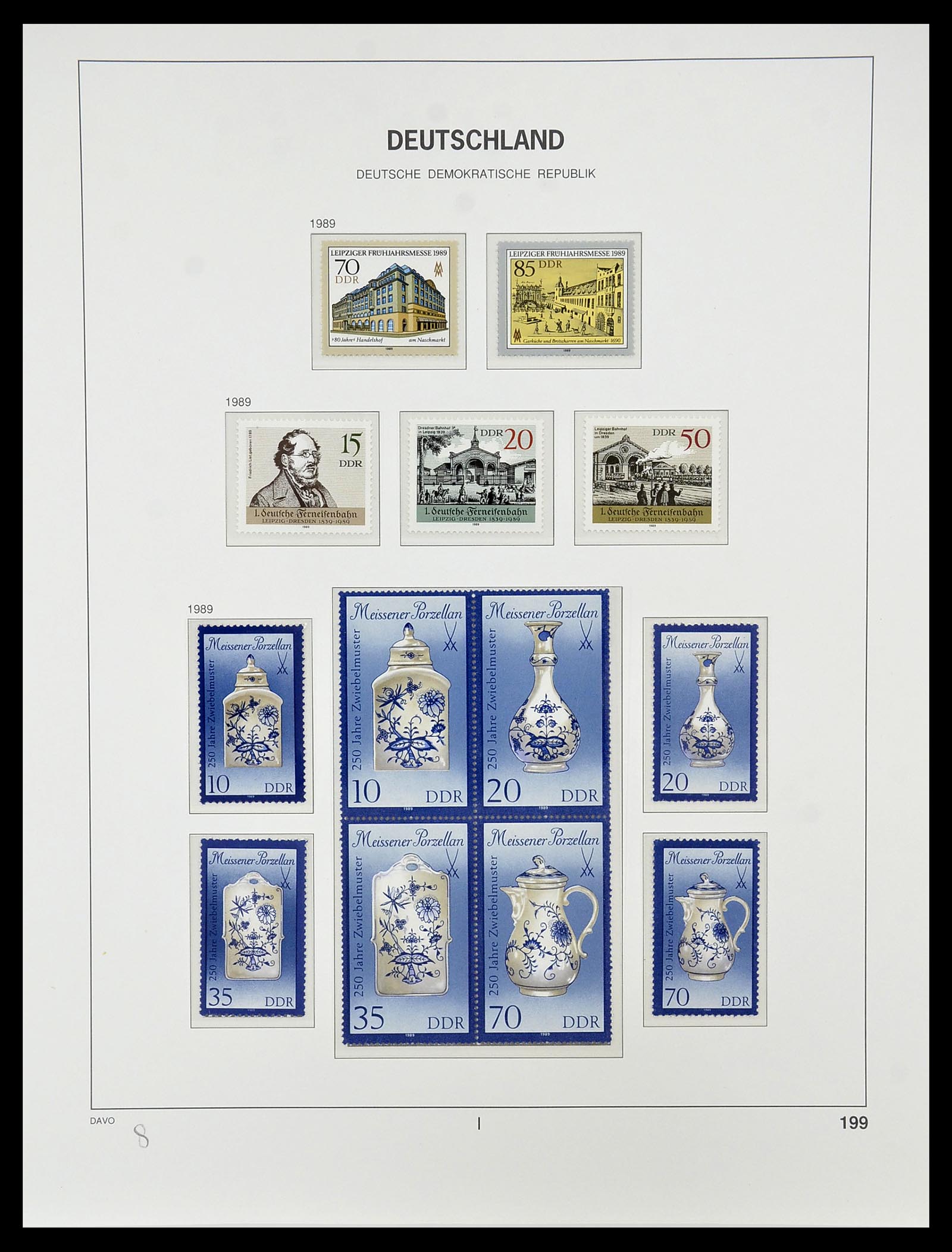 34489 264 - Stamp Collection 34489 GDR 1949-1990.