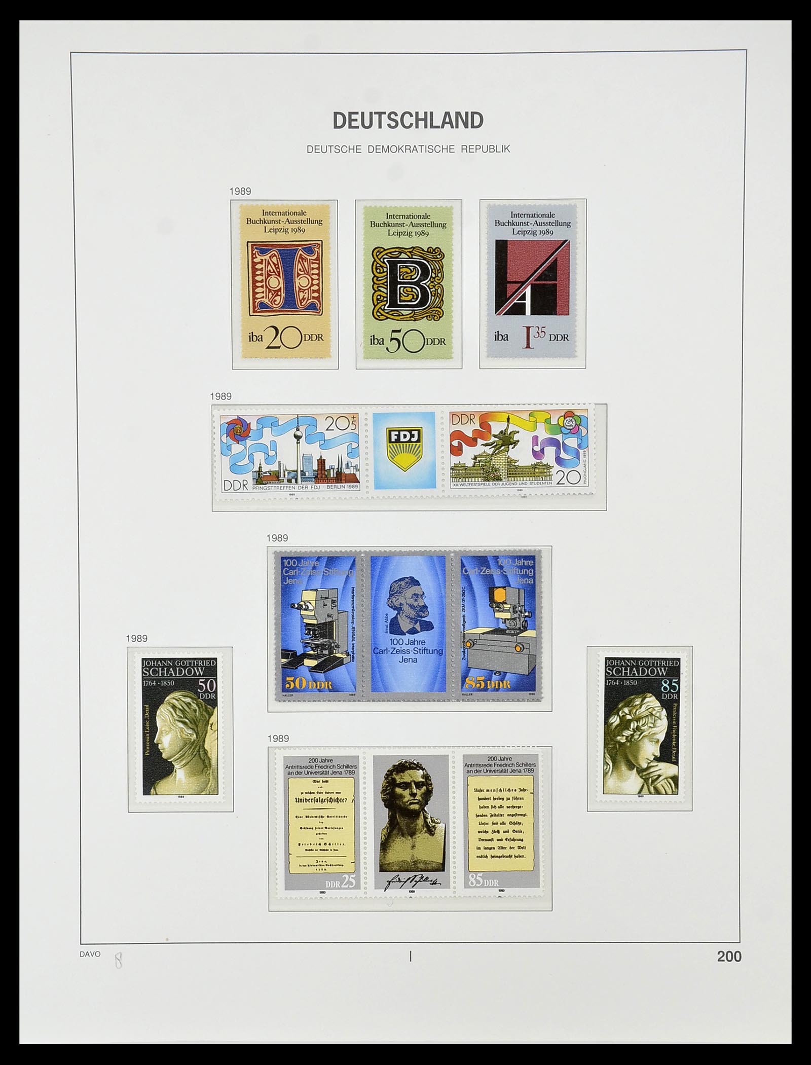 34489 265 - Postzegelverzameling 34489 DDR 1949-1990.