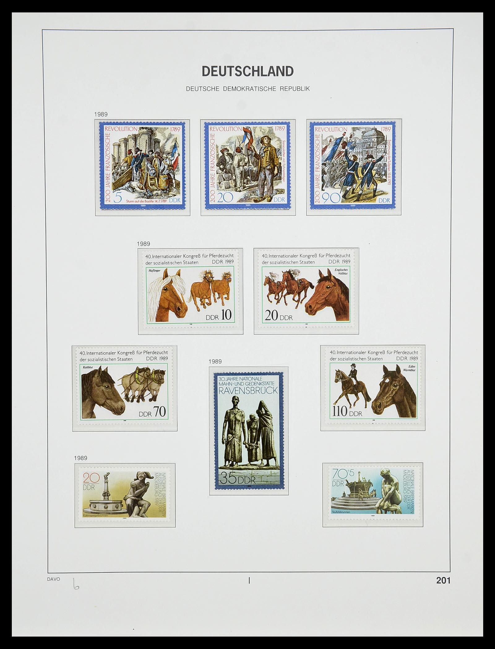 34489 266 - Postzegelverzameling 34489 DDR 1949-1990.
