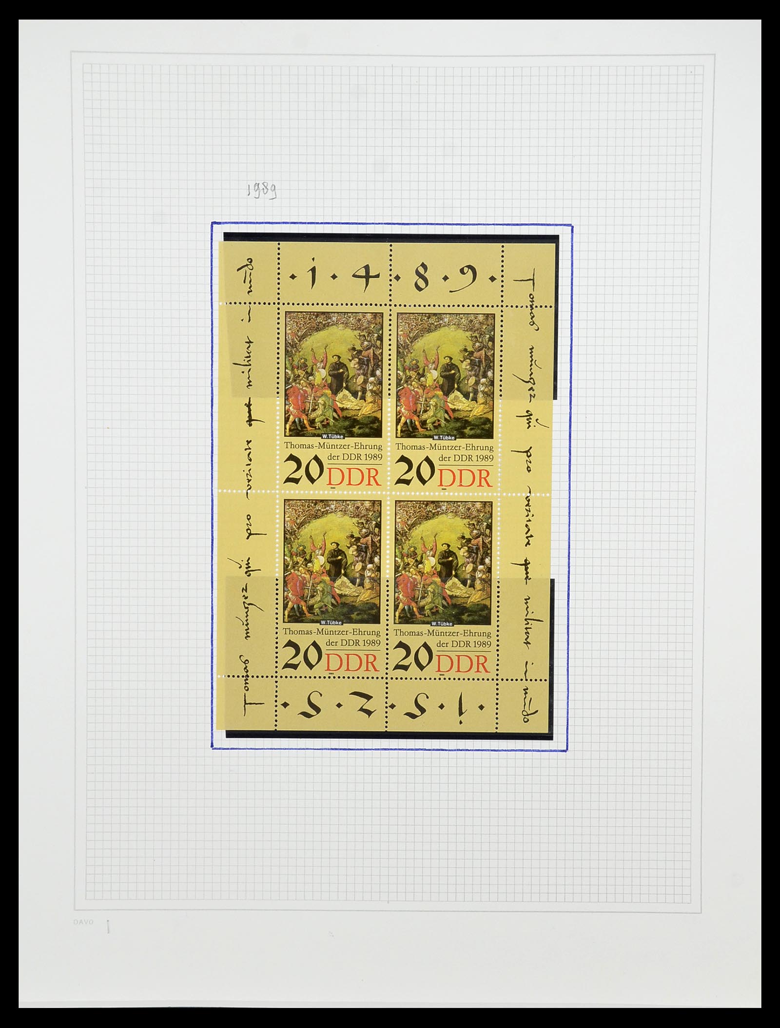 34489 269 - Postzegelverzameling 34489 DDR 1949-1990.