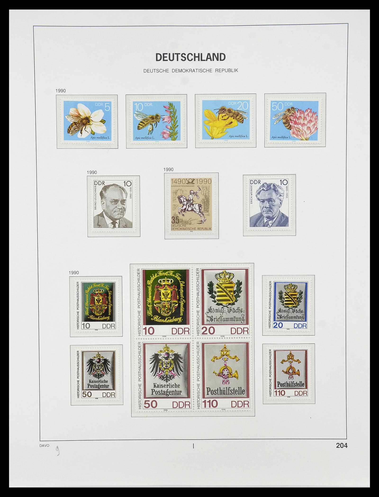 34489 273 - Postzegelverzameling 34489 DDR 1949-1990.