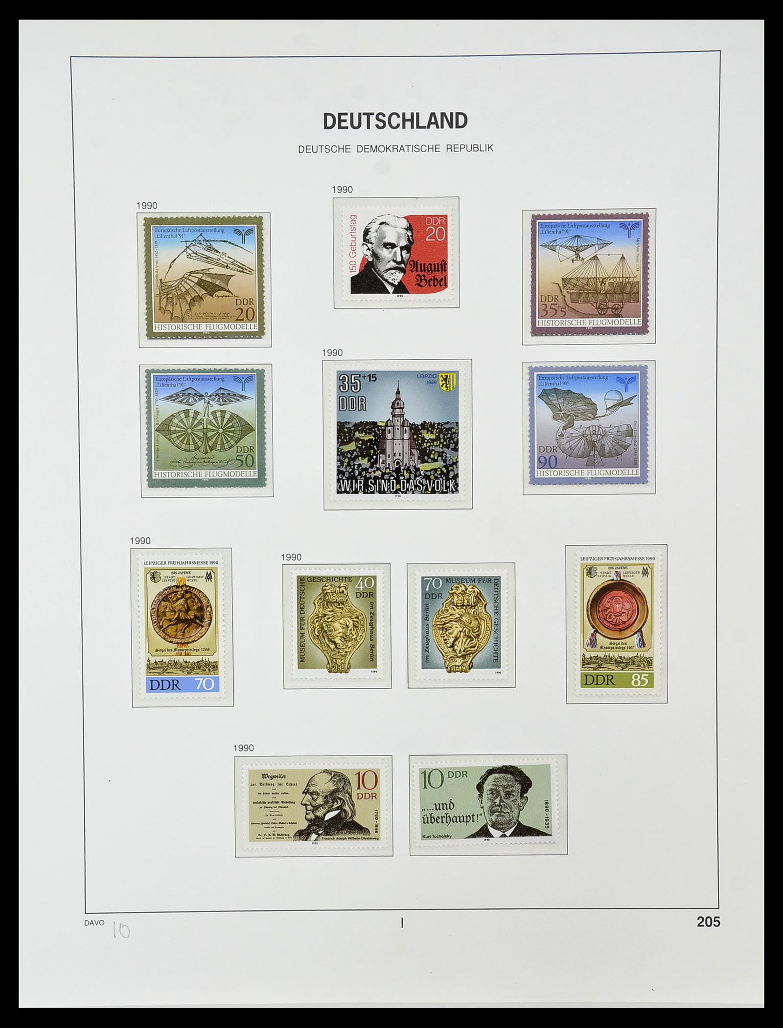 34489 274 - Postzegelverzameling 34489 DDR 1949-1990.