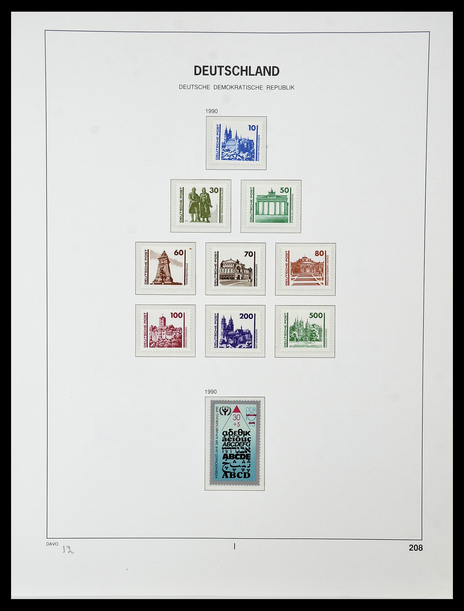 34489 277 - Stamp Collection 34489 GDR 1949-1990.