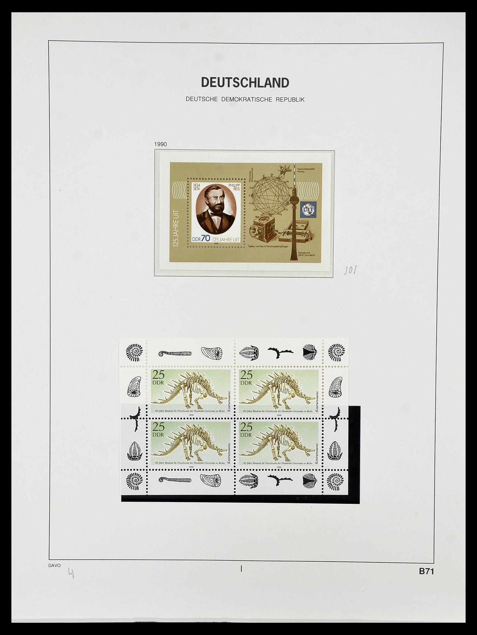 34489 280 - Postzegelverzameling 34489 DDR 1949-1990.