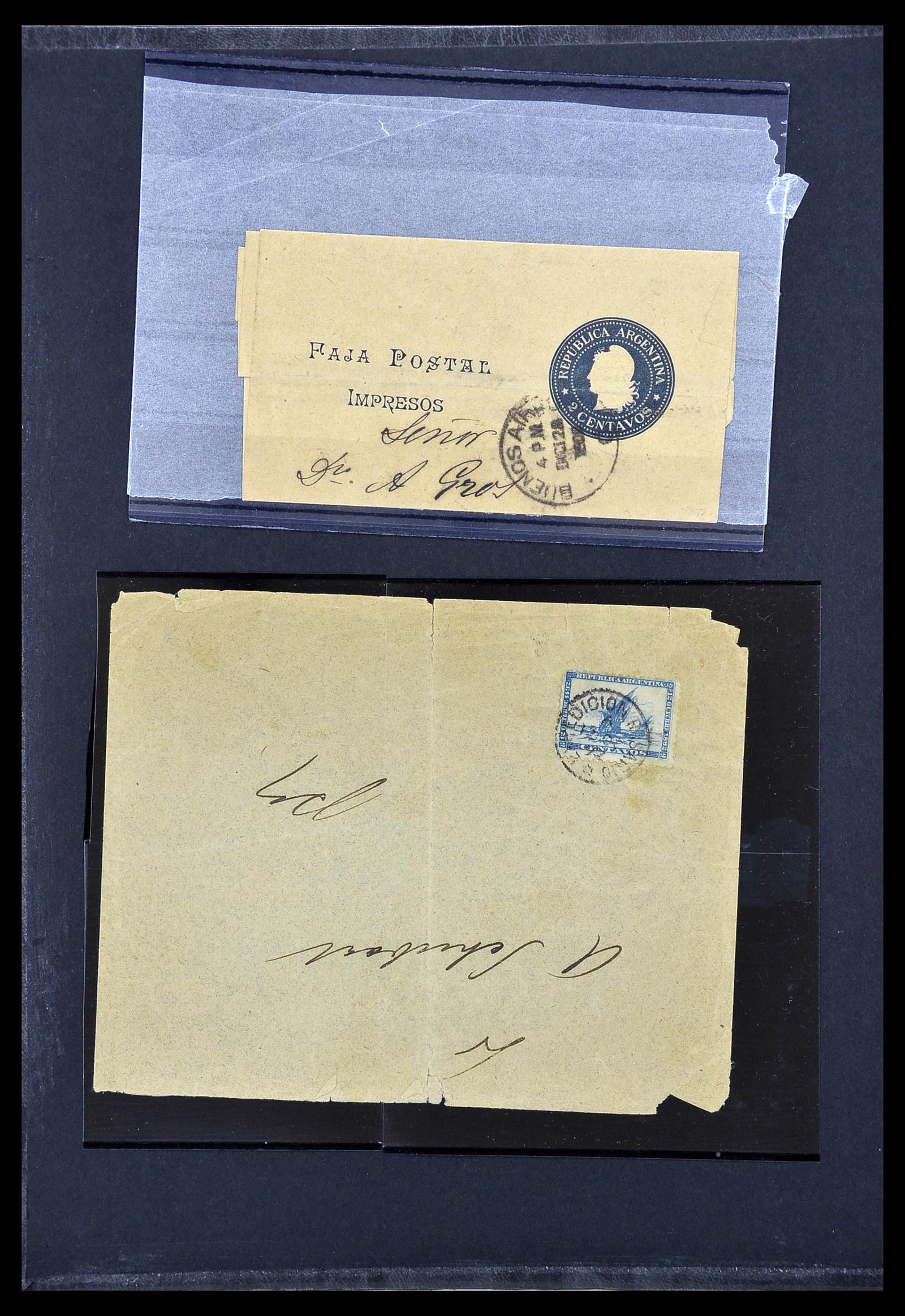 34490 001 - Postzegelverzameling 34490 Argentinië 1858-2002.