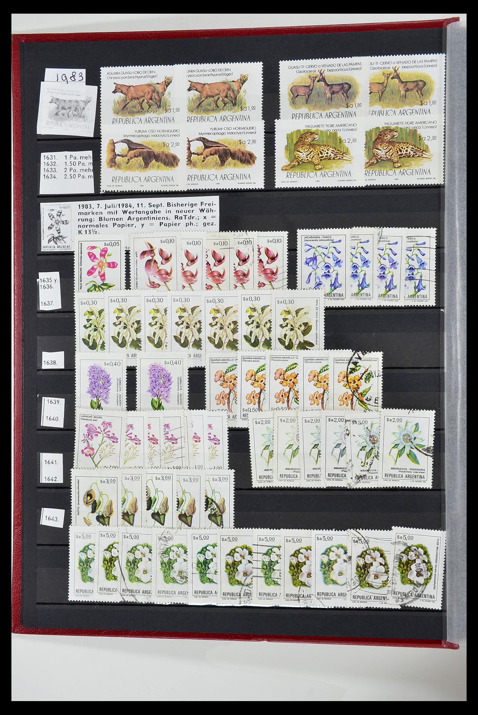 34490 228 - Postzegelverzameling 34490 Argentinië 1858-2002.