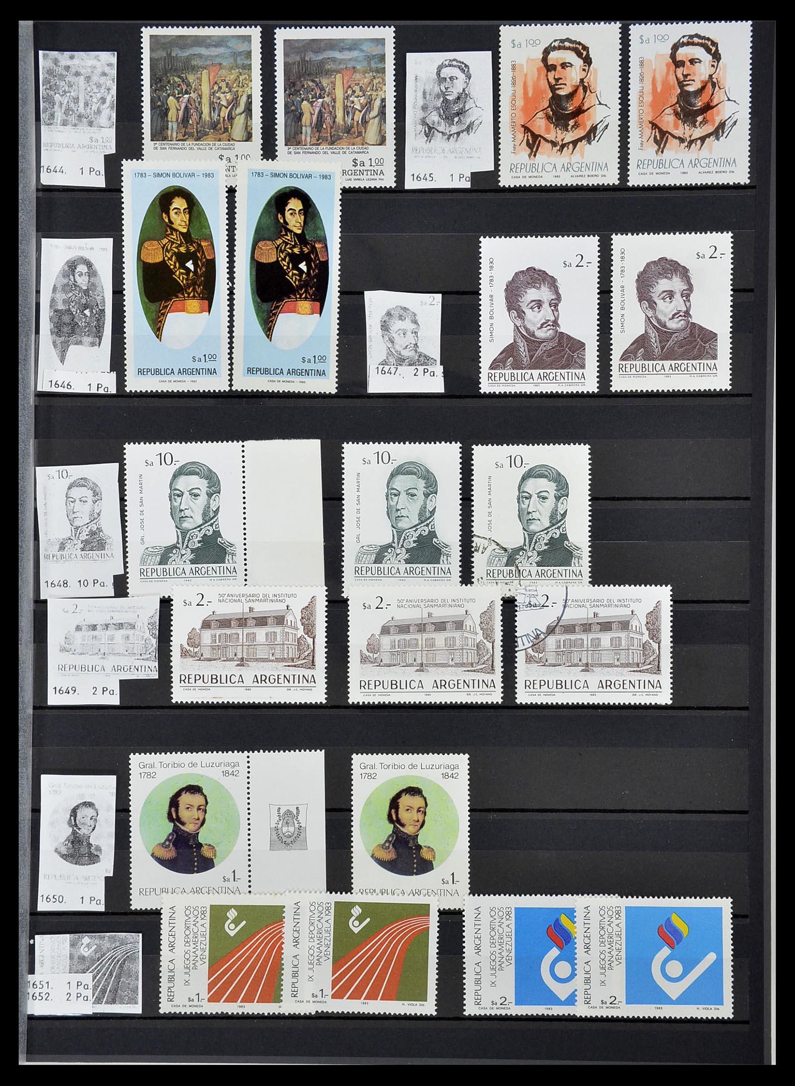 34490 229 - Postzegelverzameling 34490 Argentinië 1858-2002.