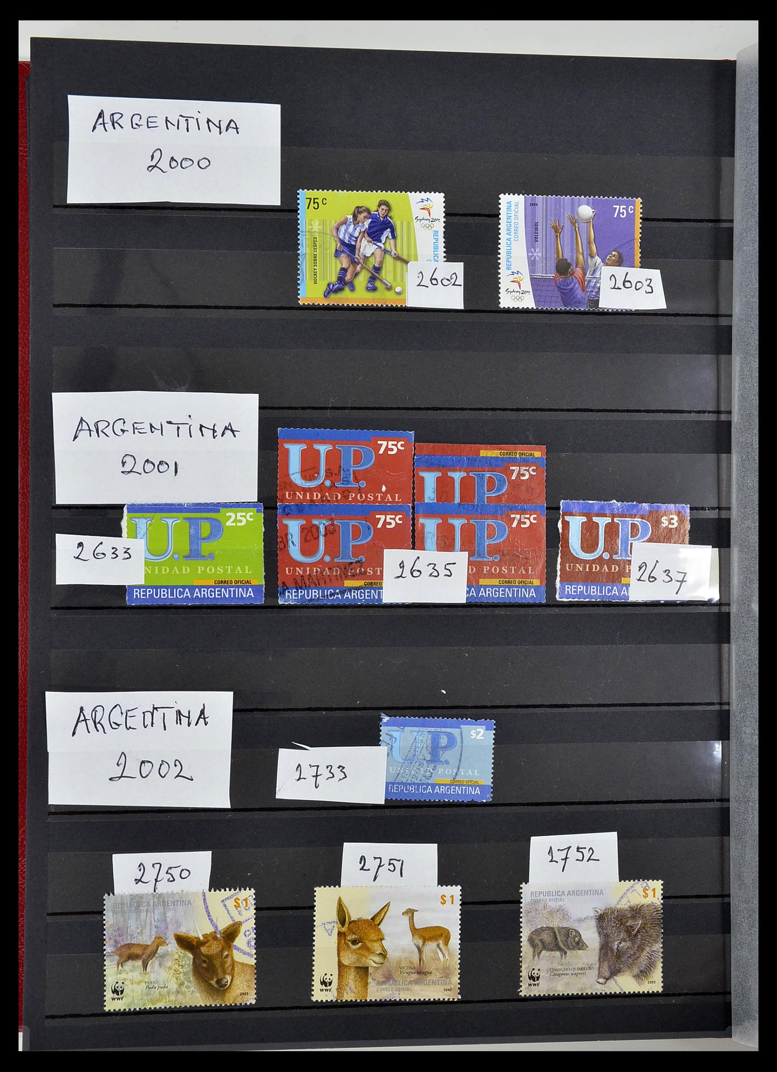 34490 248 - Postzegelverzameling 34490 Argentinië 1858-2002.