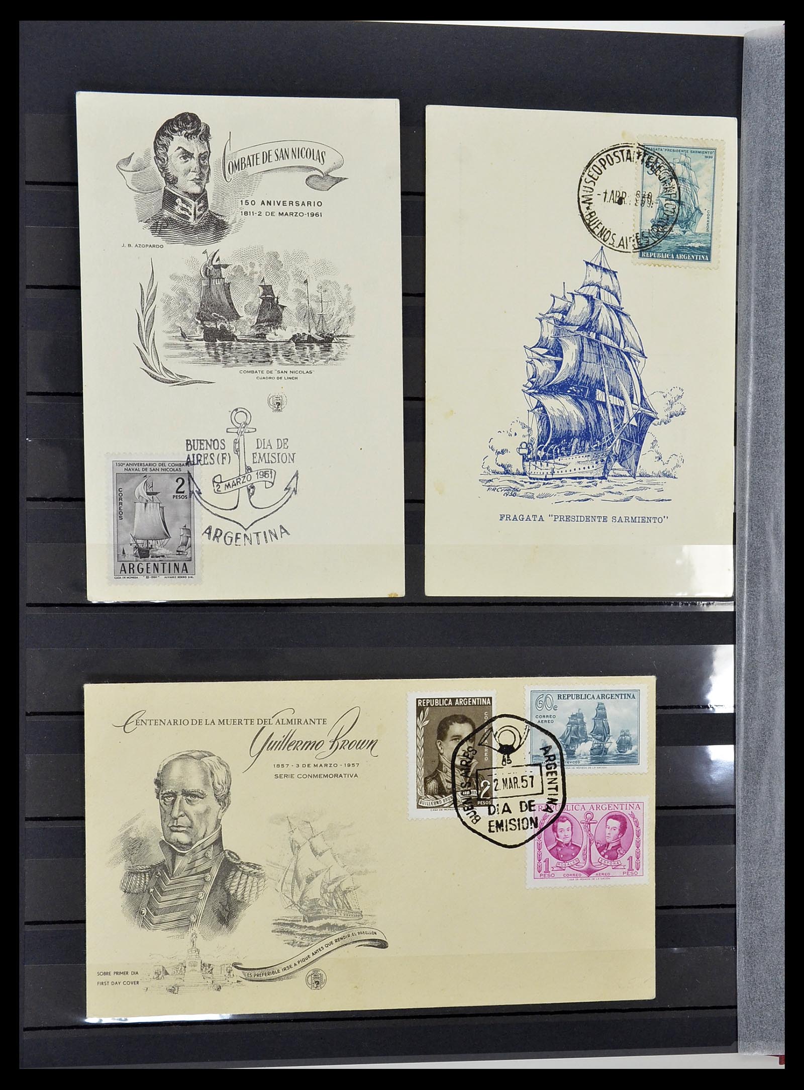34490 252 - Postzegelverzameling 34490 Argentinië 1858-2002.