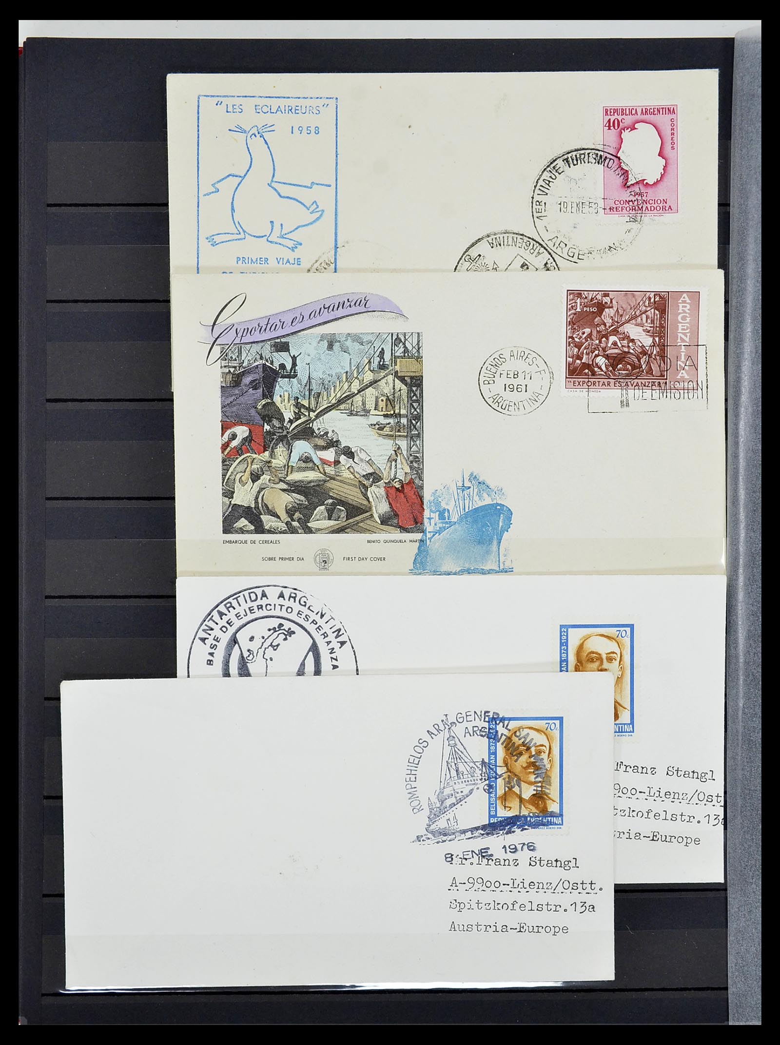 34490 256 - Postzegelverzameling 34490 Argentinië 1858-2002.
