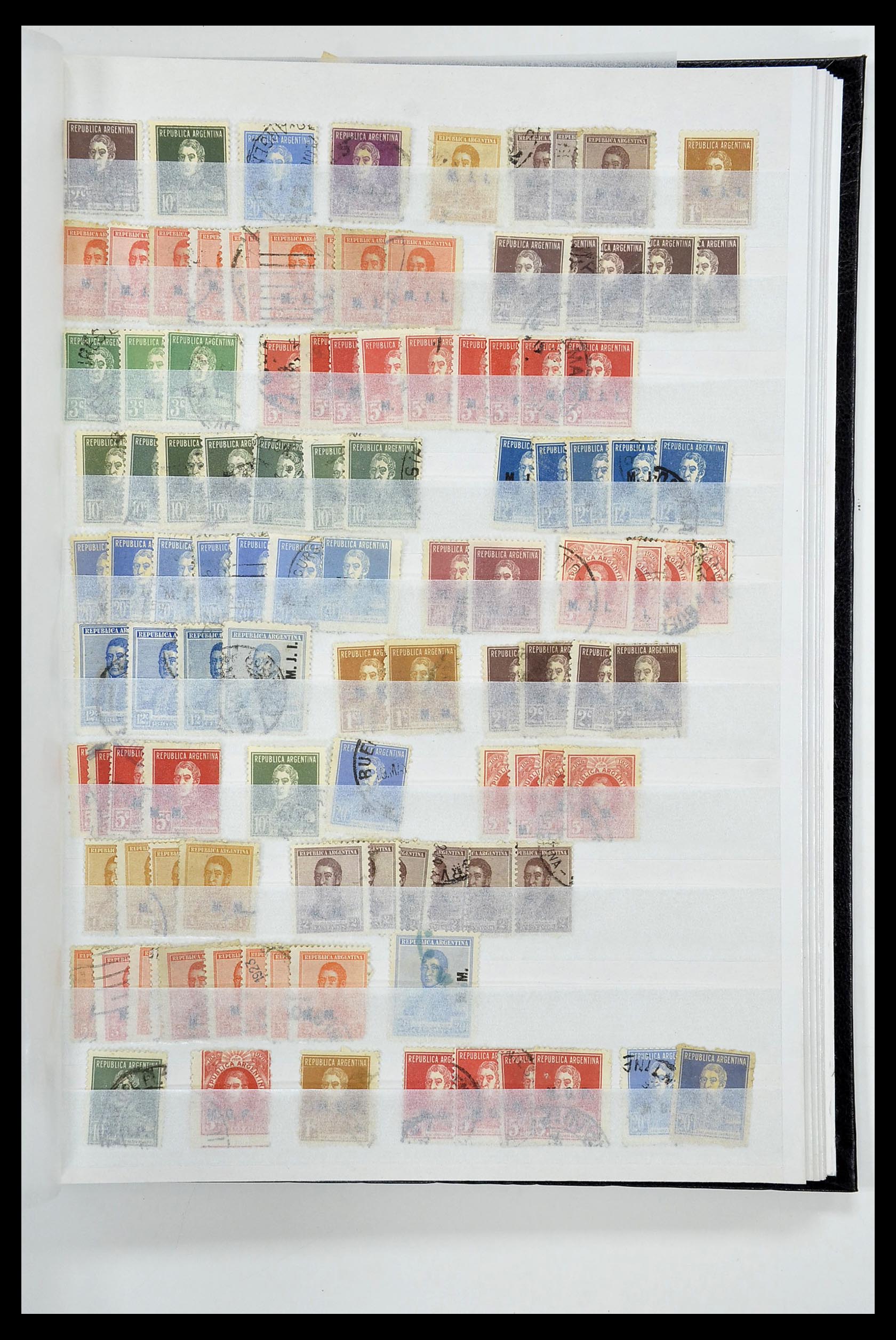 34490 260 - Postzegelverzameling 34490 Argentinië 1858-2002.