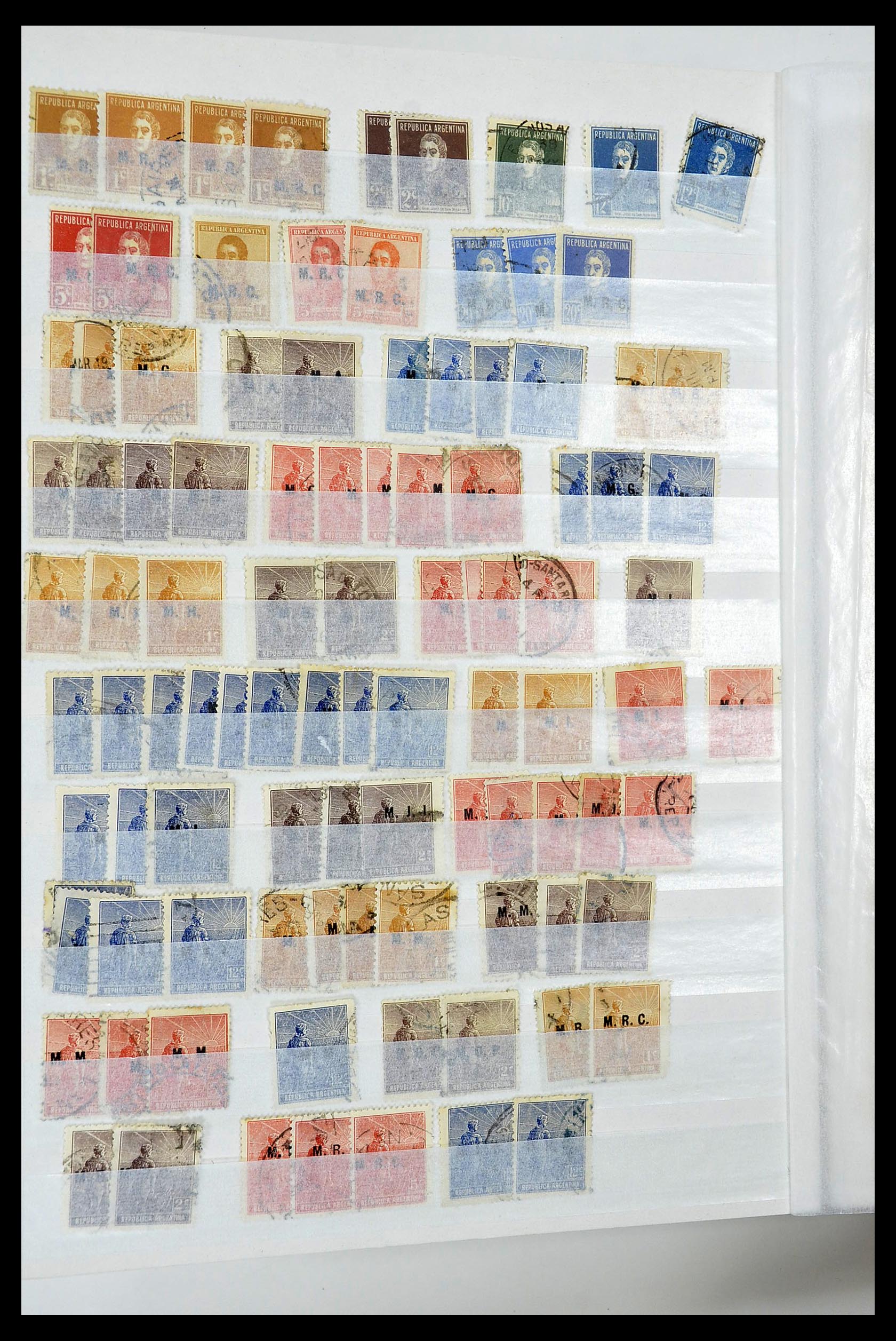 34490 262 - Postzegelverzameling 34490 Argentinië 1858-2002.