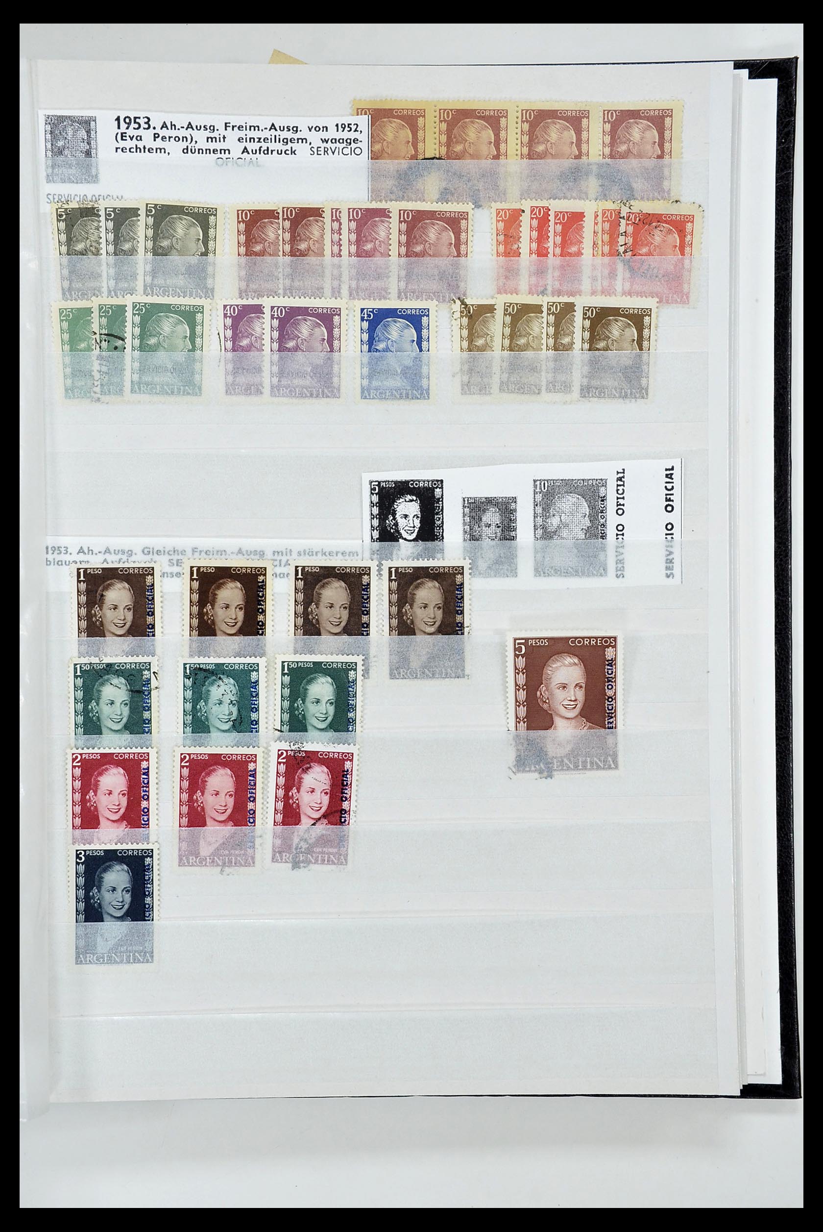 34490 266 - Postzegelverzameling 34490 Argentinië 1858-2002.