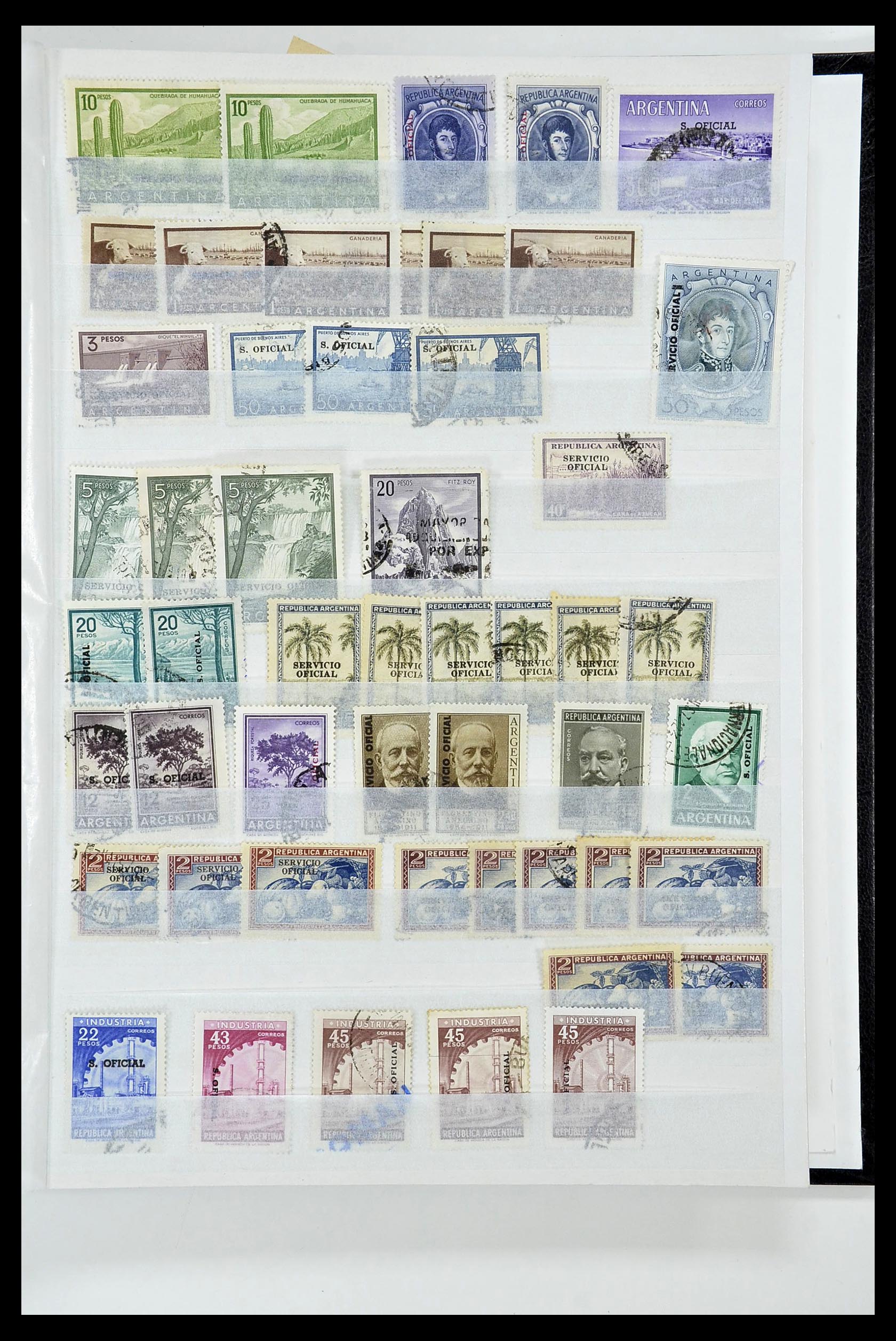 34490 269 - Postzegelverzameling 34490 Argentinië 1858-2002.