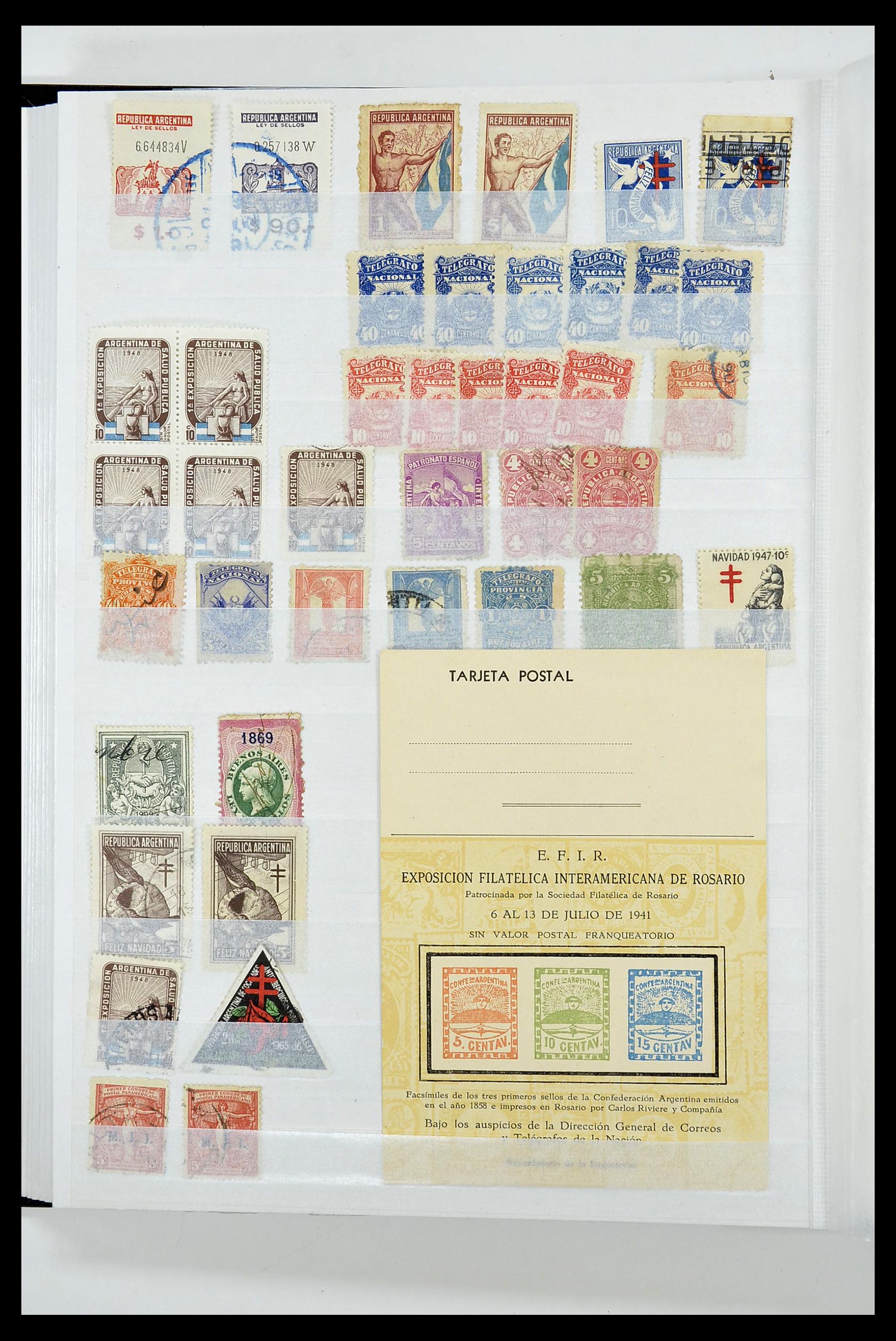 34490 272 - Postzegelverzameling 34490 Argentinië 1858-2002.