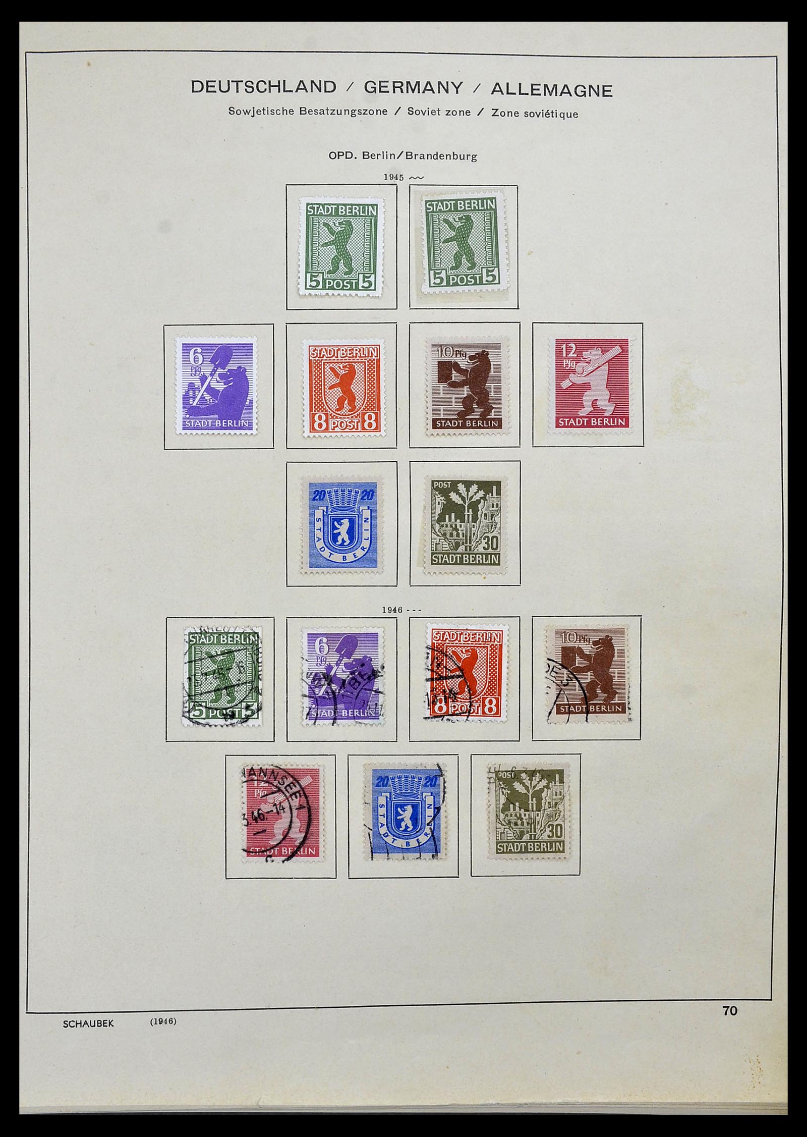 34491 001 - Postzegelverzameling 34491 DDR 1945-1980.