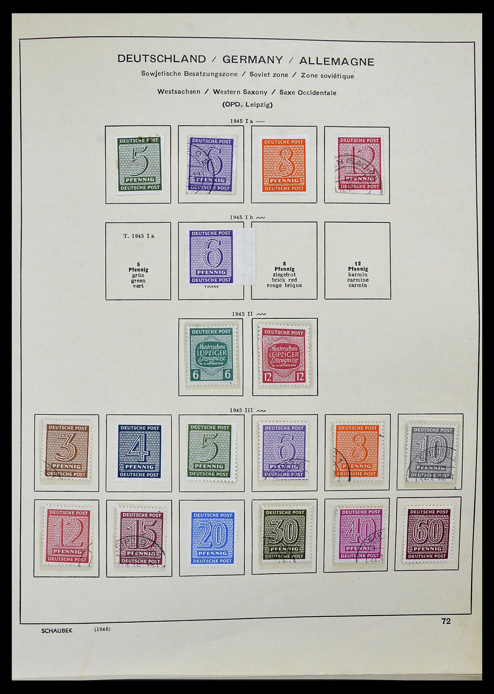 34491 003 - Stamp Collection 34491 GDR 1945-1980.