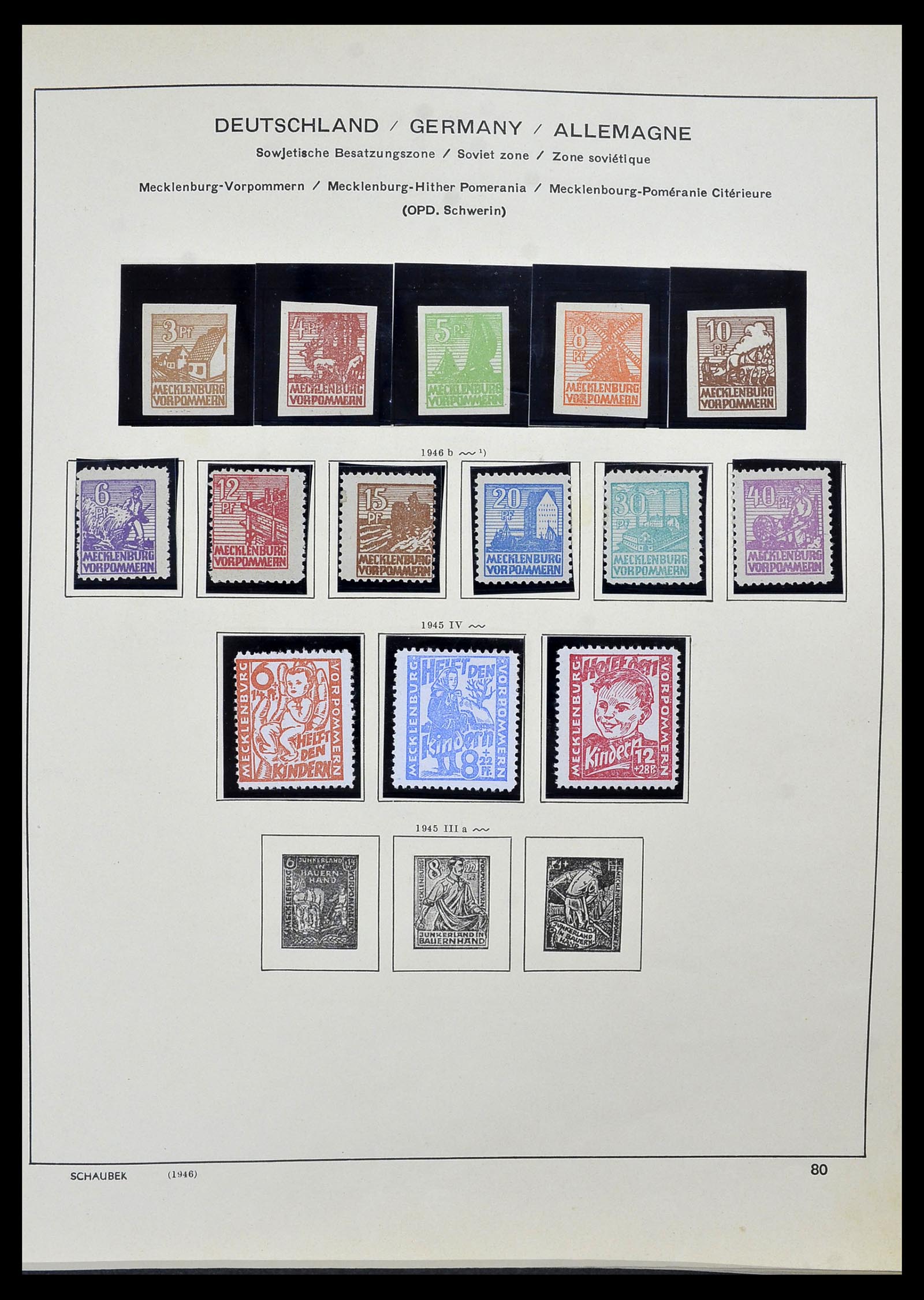 34491 013 - Stamp Collection 34491 GDR 1945-1980.
