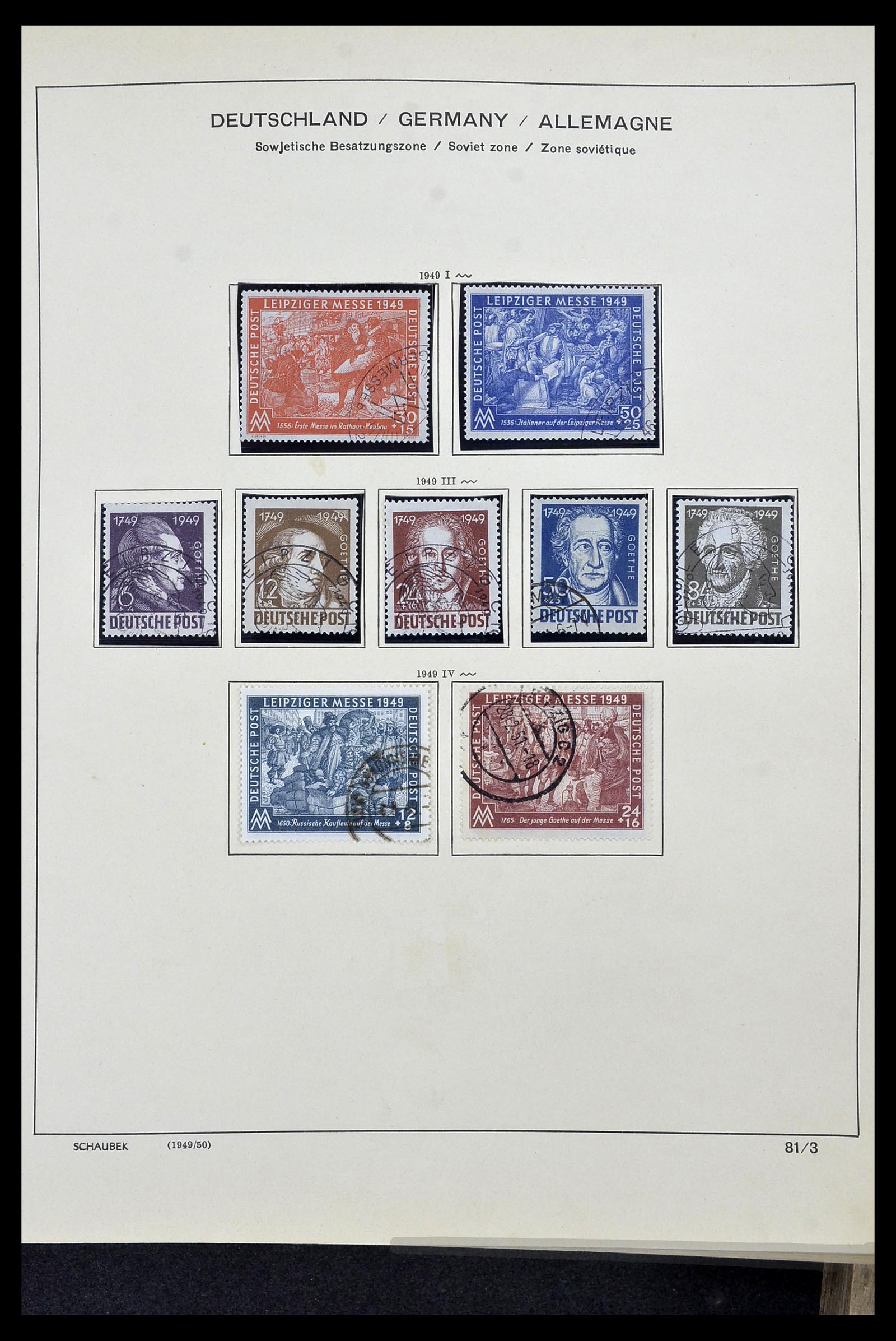 34491 017 - Stamp Collection 34491 GDR 1945-1980.