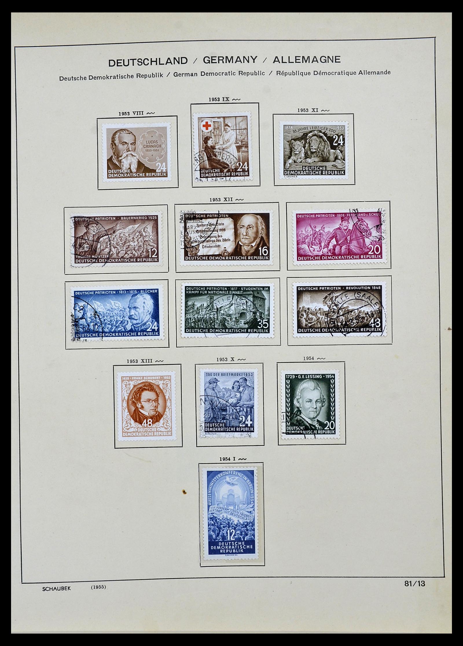 34491 029 - Stamp Collection 34491 GDR 1945-1980.