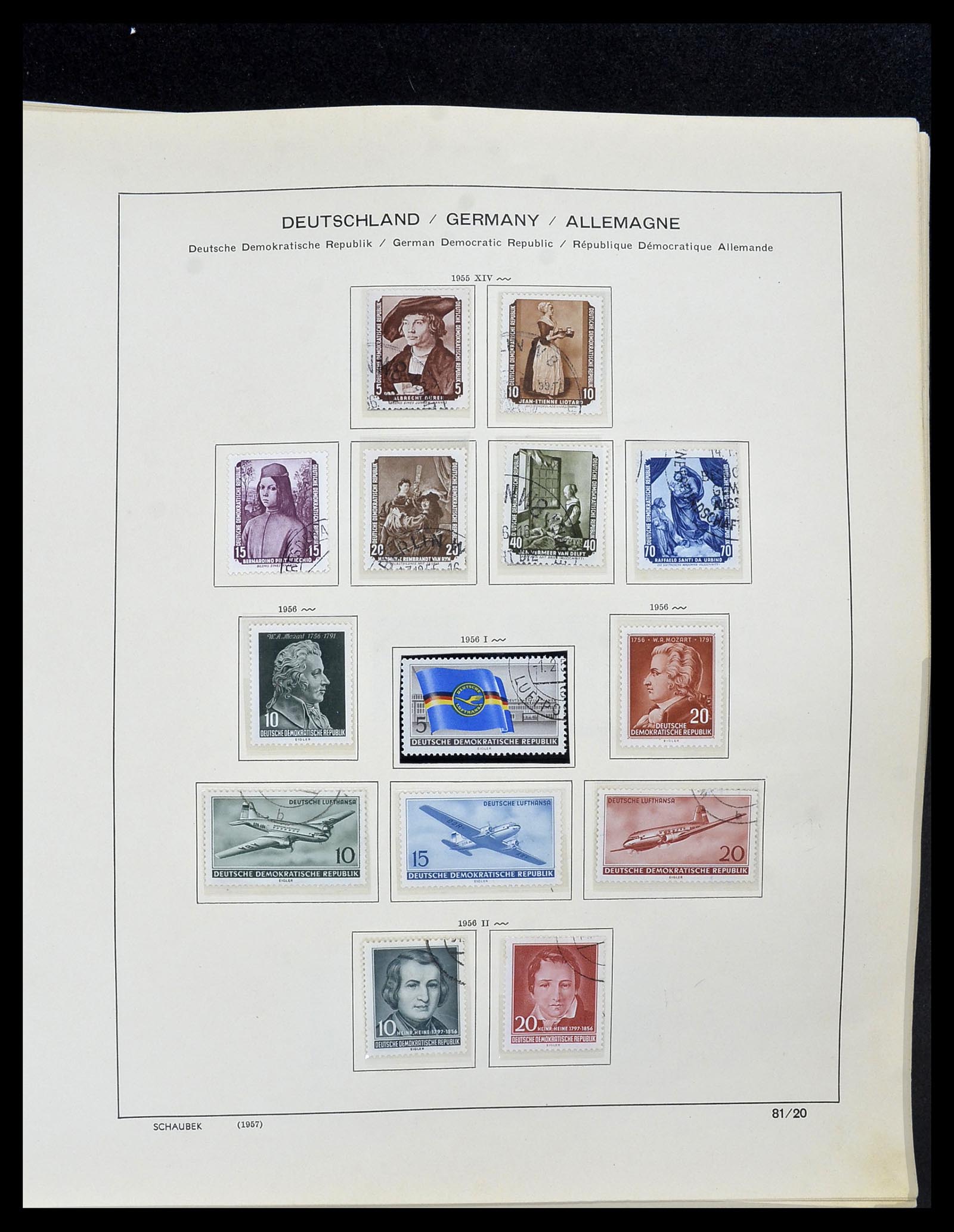 34491 036 - Postzegelverzameling 34491 DDR 1945-1980.