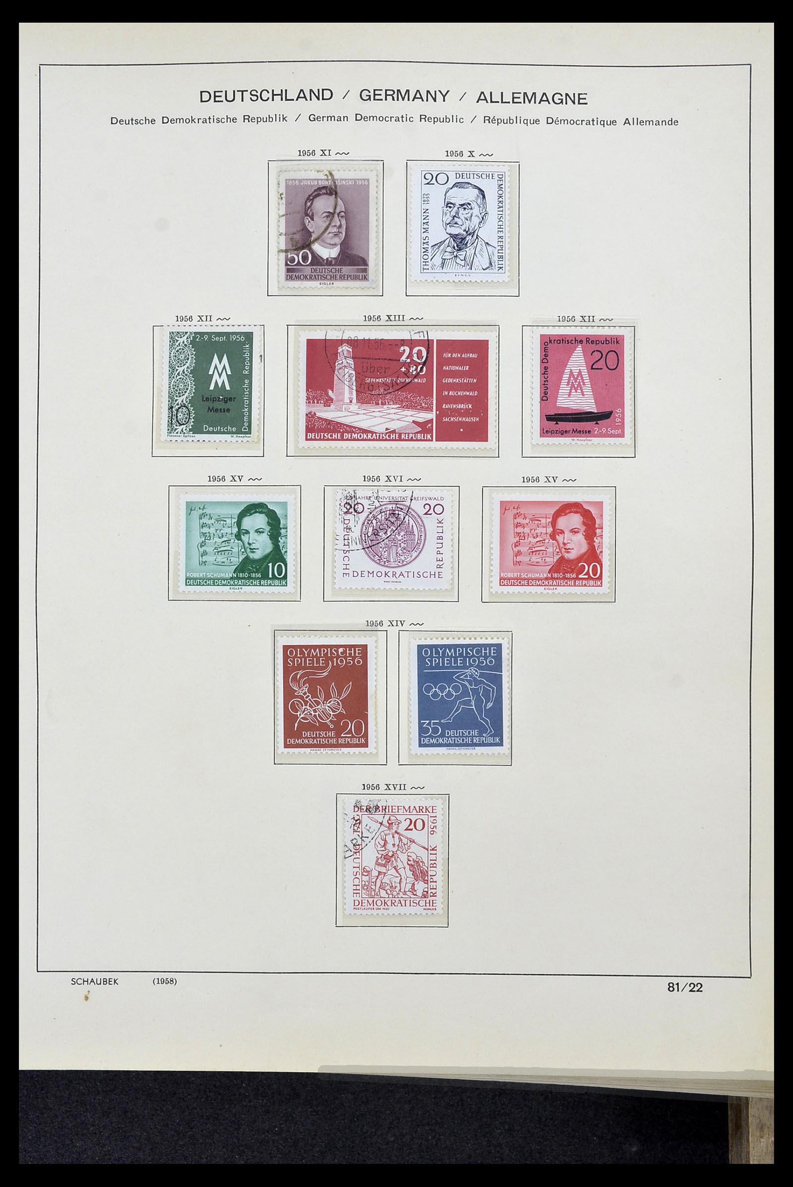 34491 038 - Stamp Collection 34491 GDR 1945-1980.