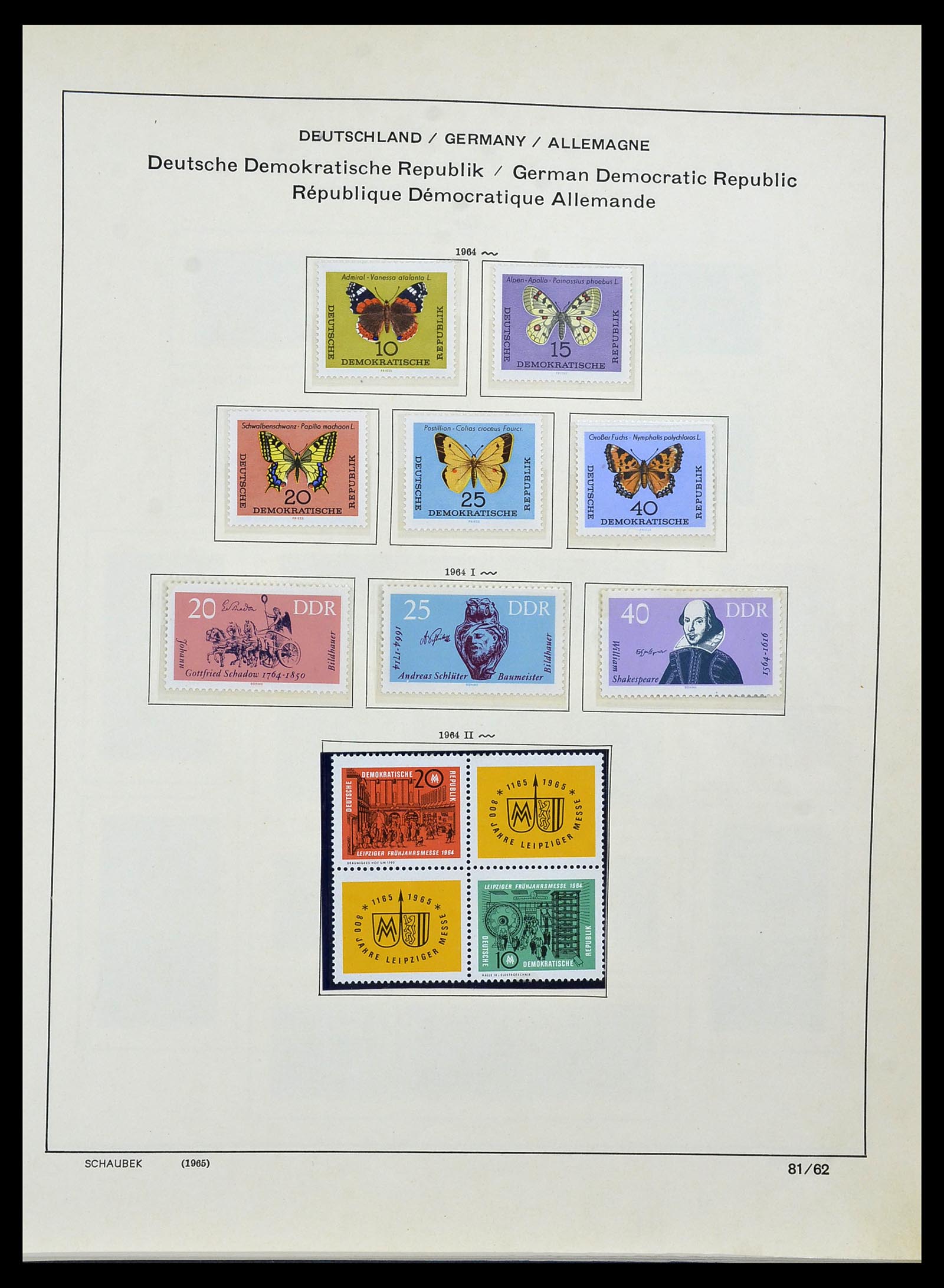 34491 087 - Stamp Collection 34491 GDR 1945-1980.