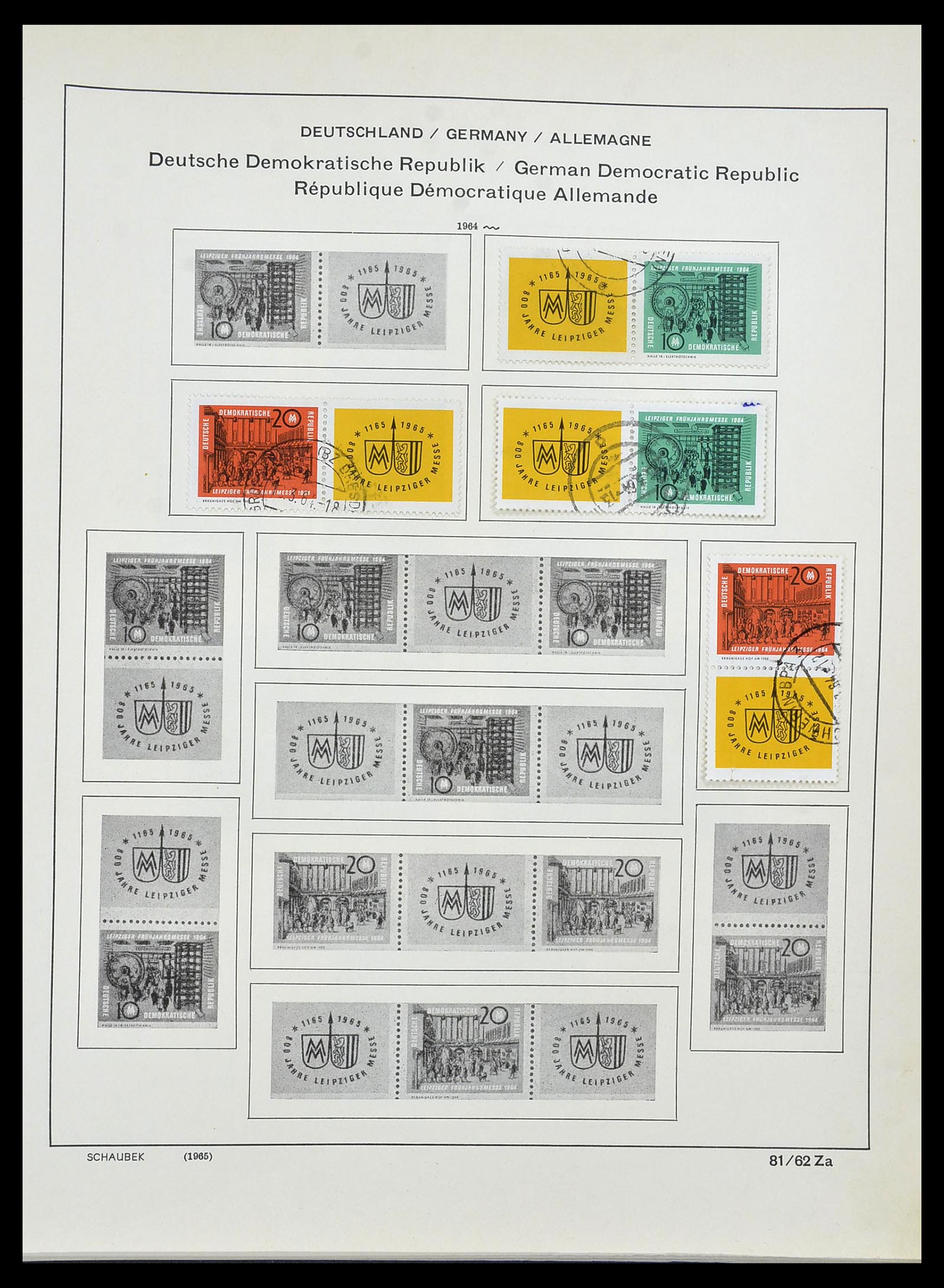 34491 088 - Stamp Collection 34491 GDR 1945-1980.