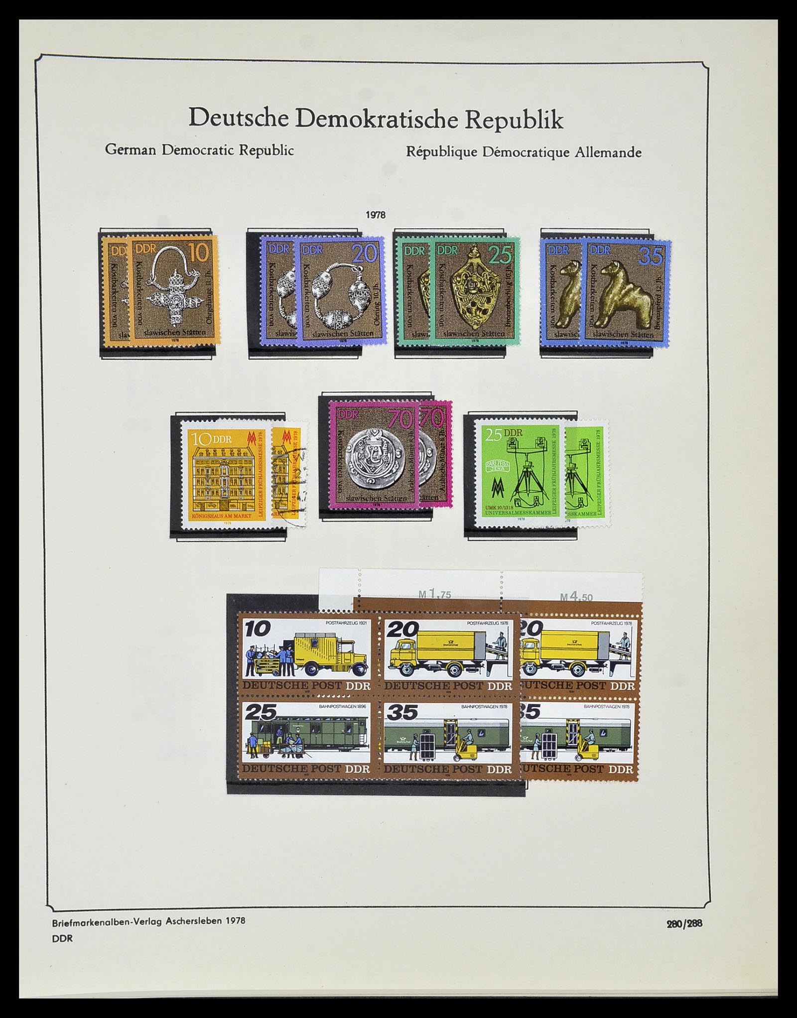 34491 262 - Postzegelverzameling 34491 DDR 1945-1980.