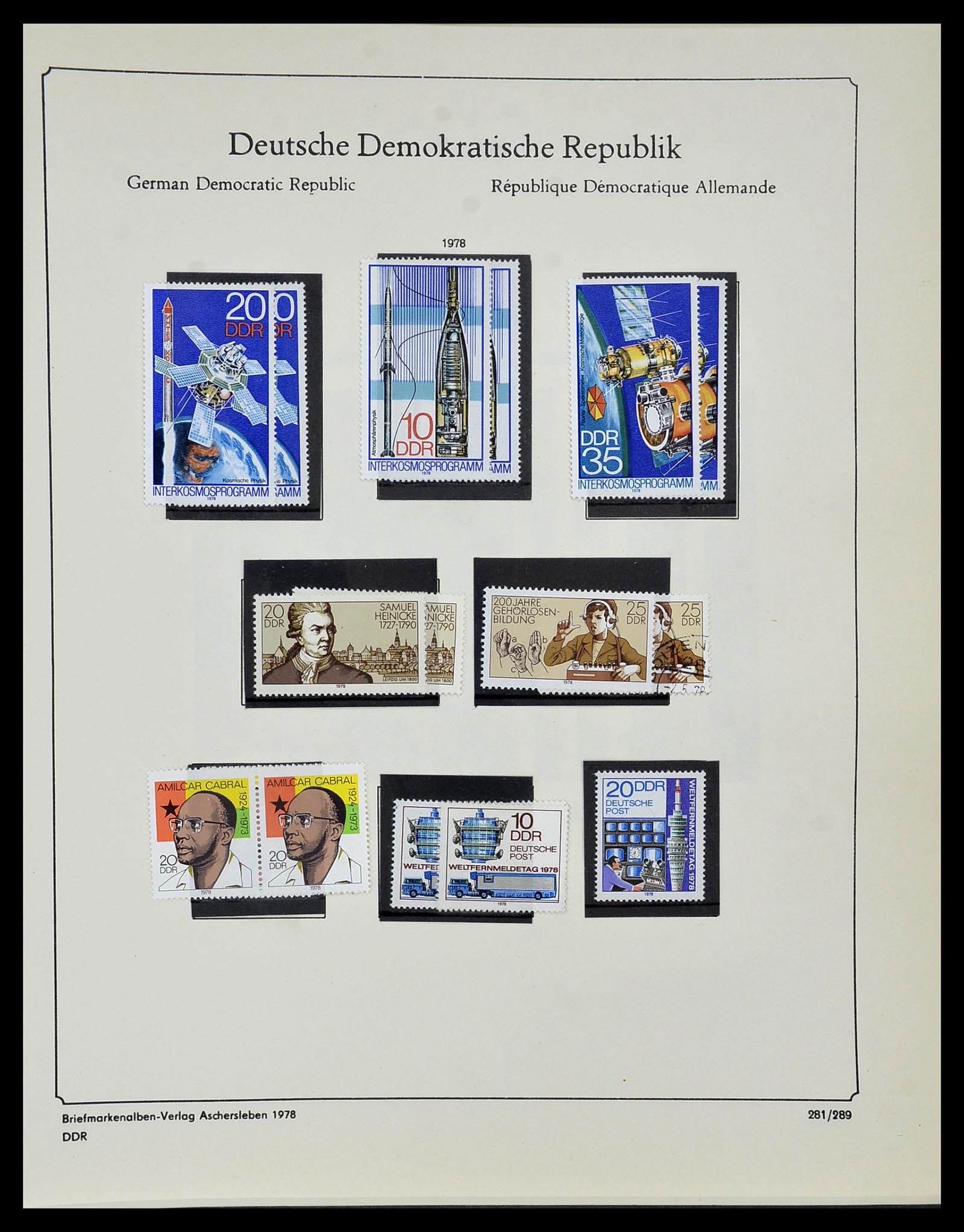 34491 263 - Postzegelverzameling 34491 DDR 1945-1980.