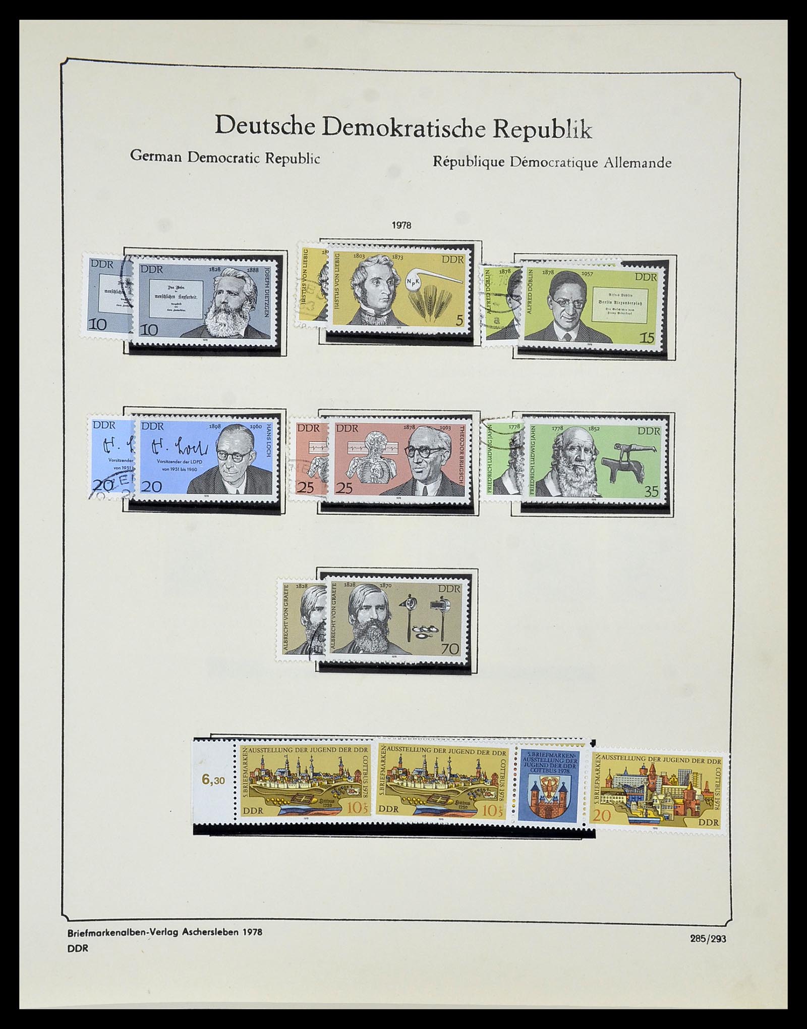 34491 267 - Postzegelverzameling 34491 DDR 1945-1980.