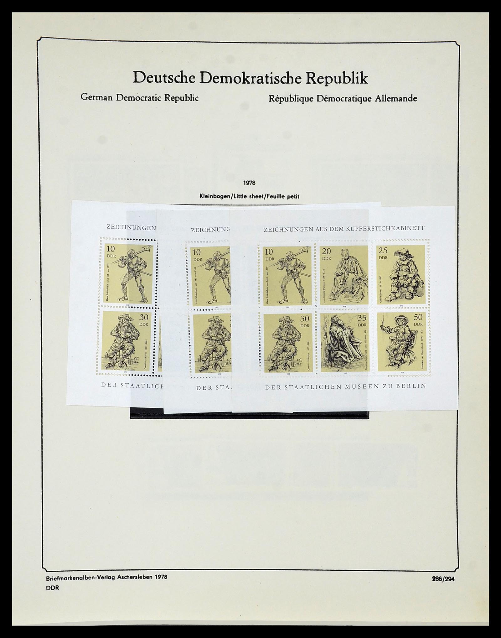 34491 268 - Postzegelverzameling 34491 DDR 1945-1980.