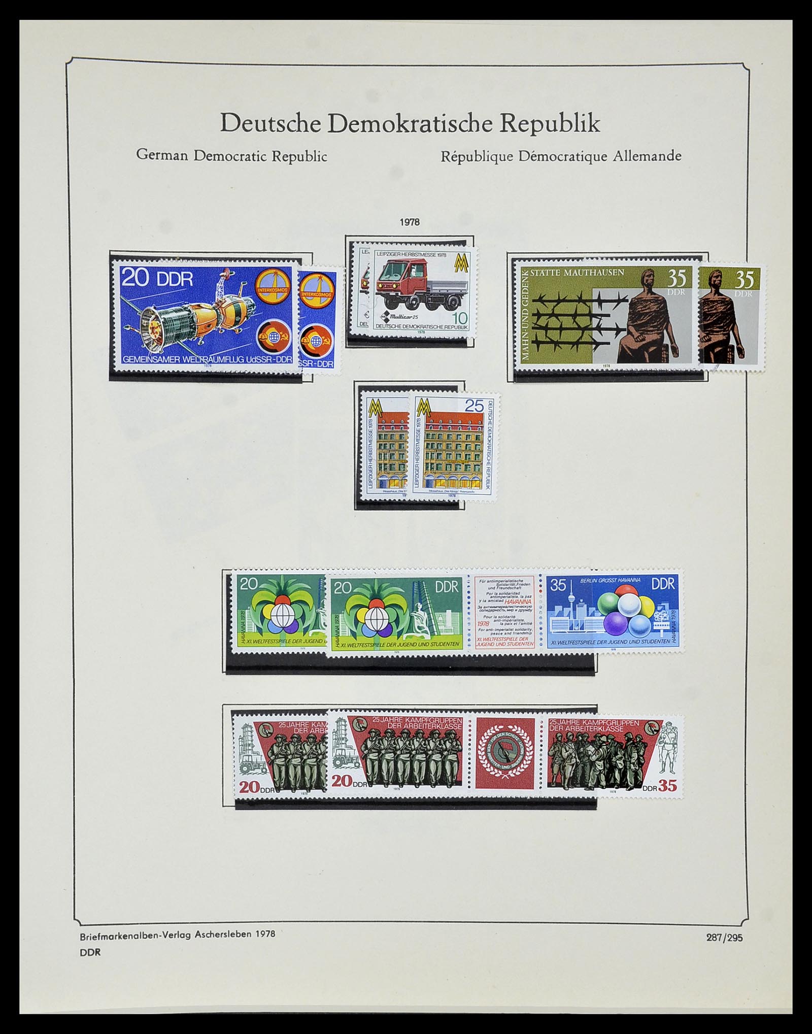 34491 269 - Postzegelverzameling 34491 DDR 1945-1980.