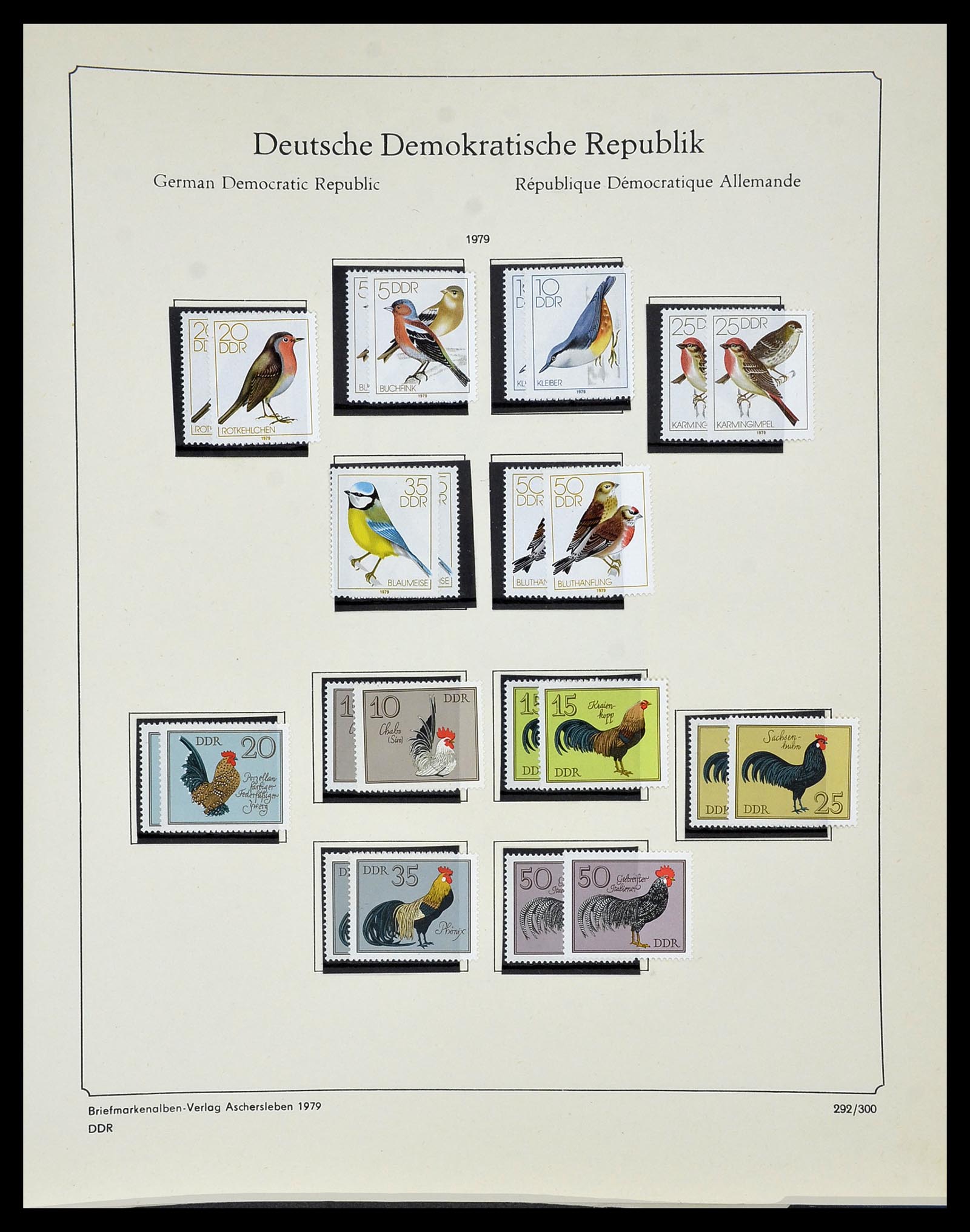 34491 274 - Postzegelverzameling 34491 DDR 1945-1980.