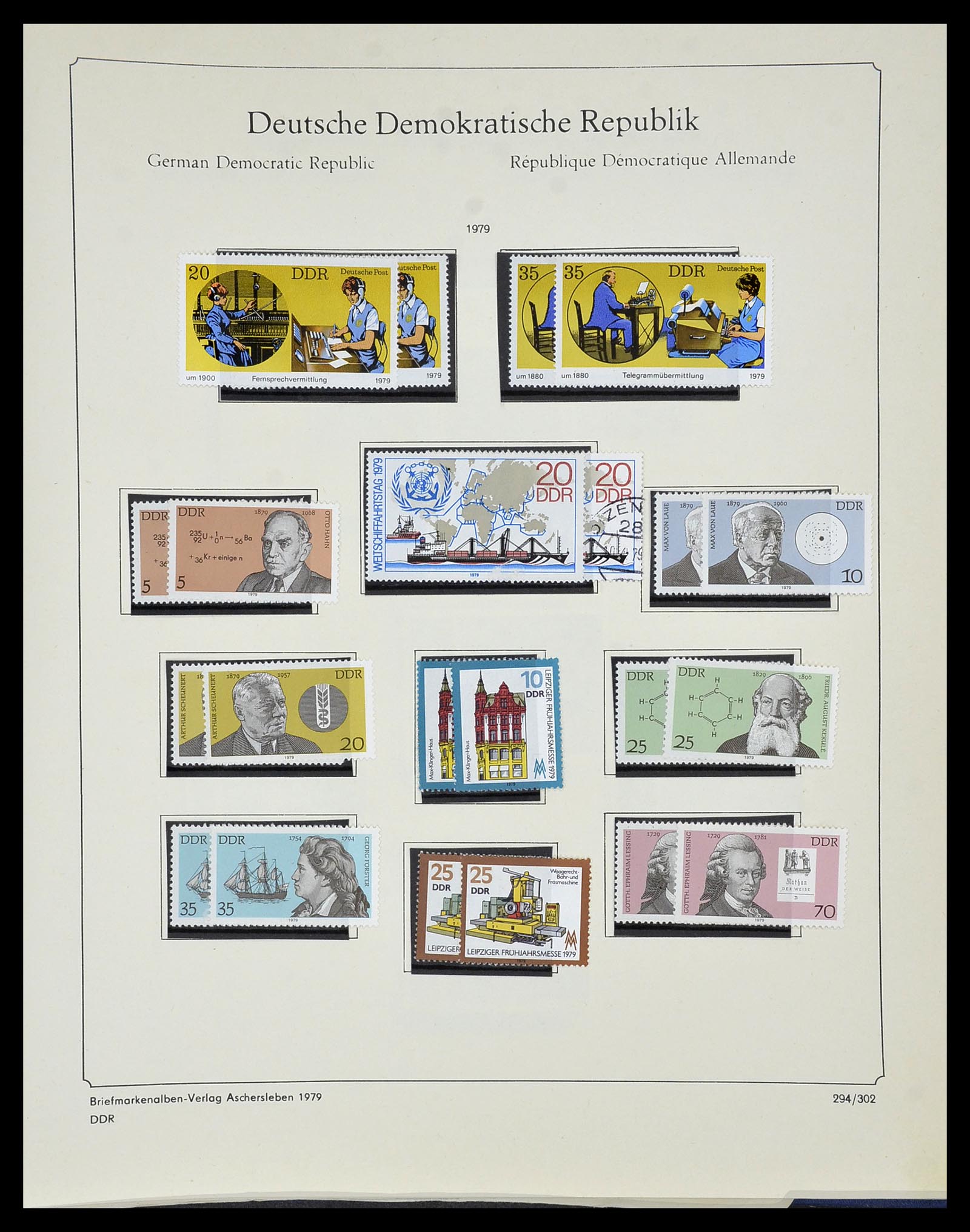 34491 276 - Postzegelverzameling 34491 DDR 1945-1980.