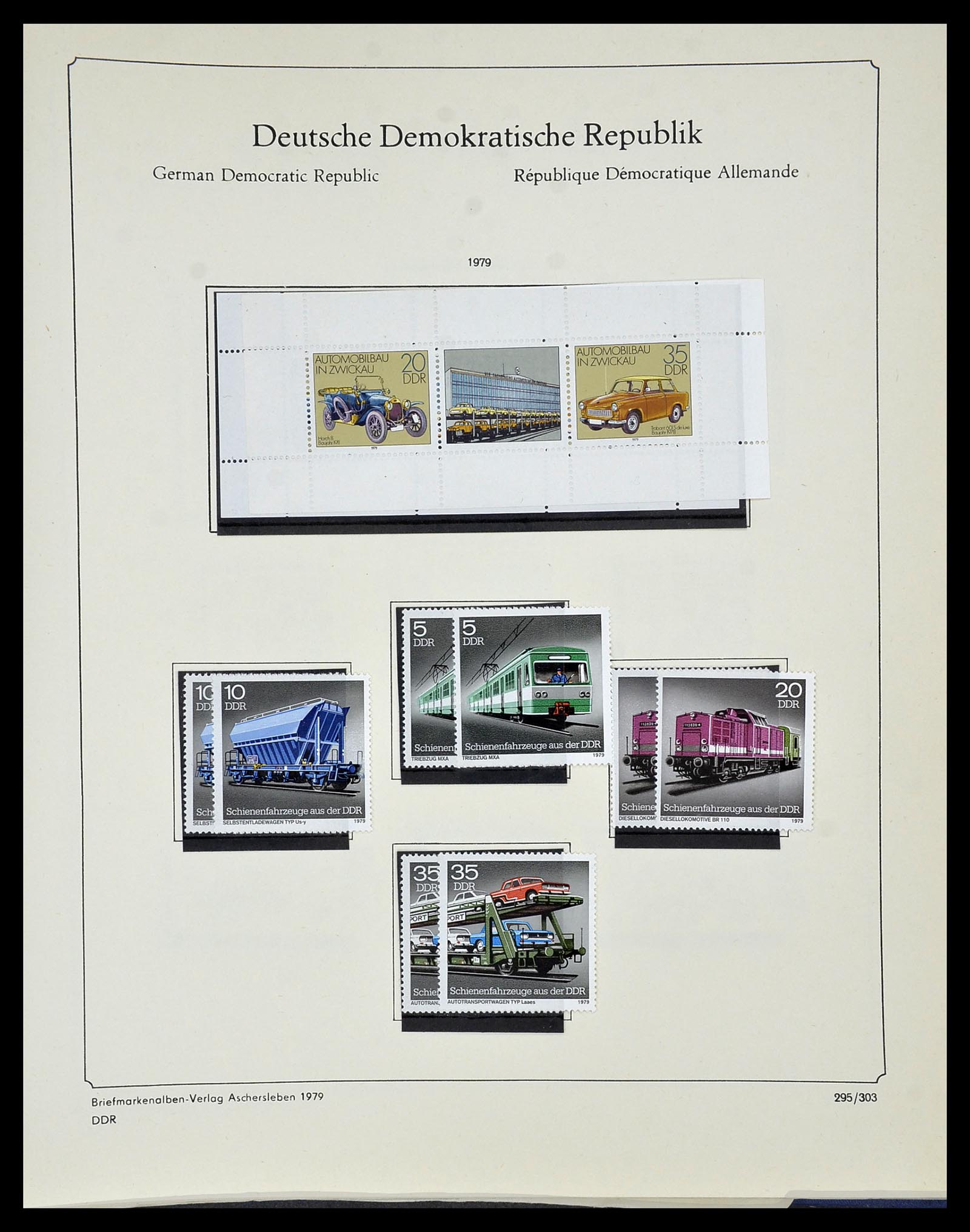 34491 277 - Postzegelverzameling 34491 DDR 1945-1980.