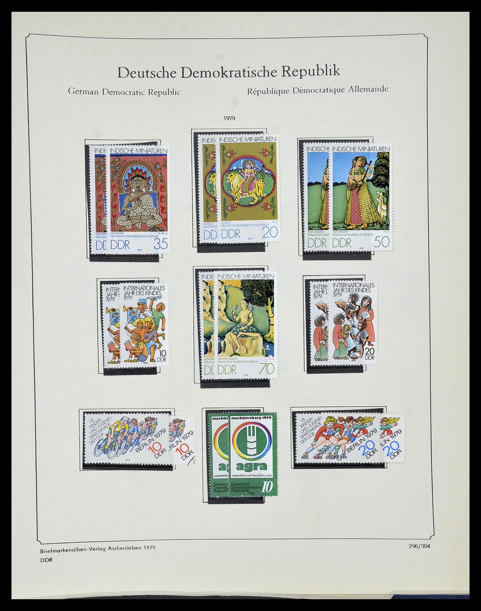 34491 278 - Postzegelverzameling 34491 DDR 1945-1980.
