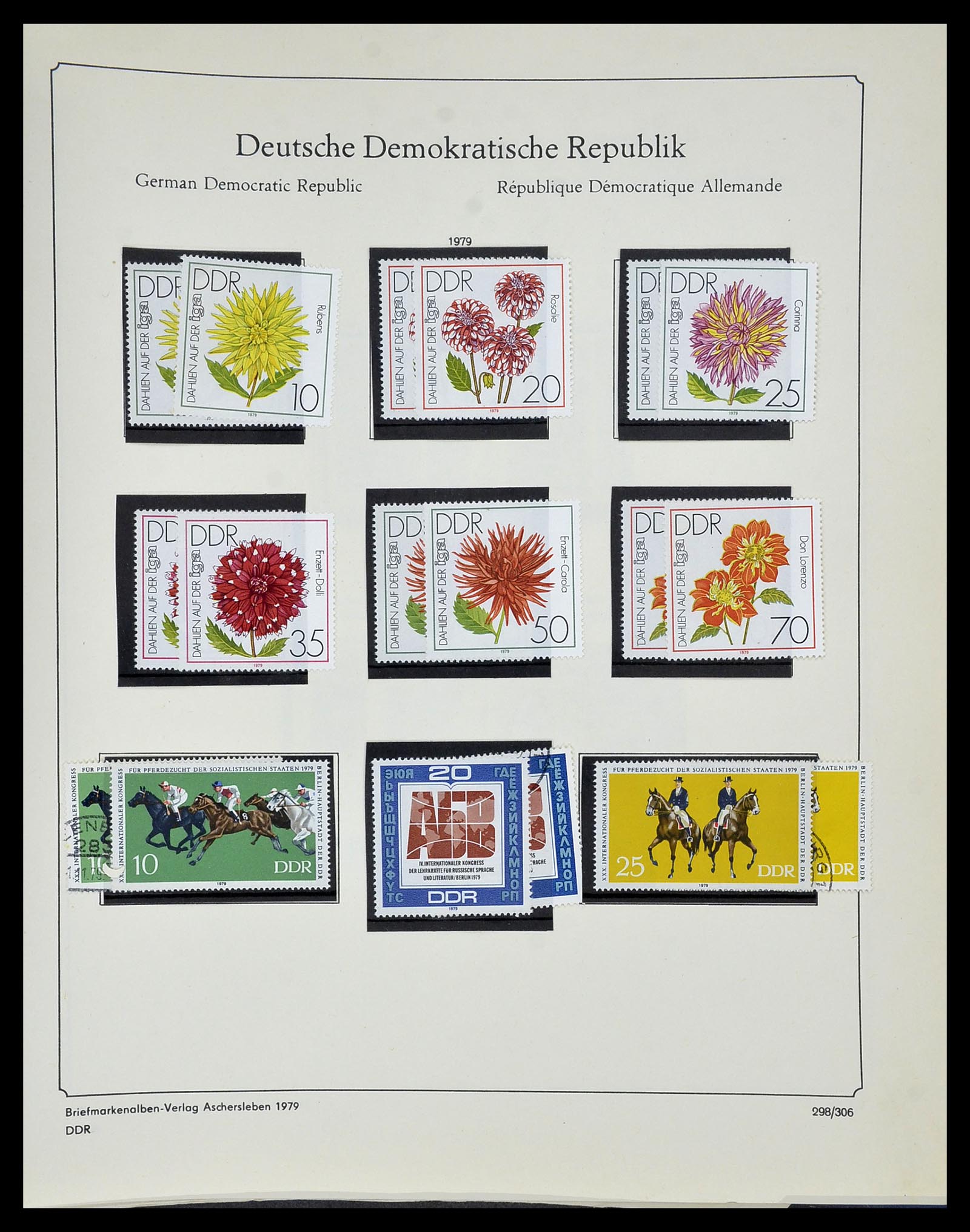 34491 280 - Postzegelverzameling 34491 DDR 1945-1980.