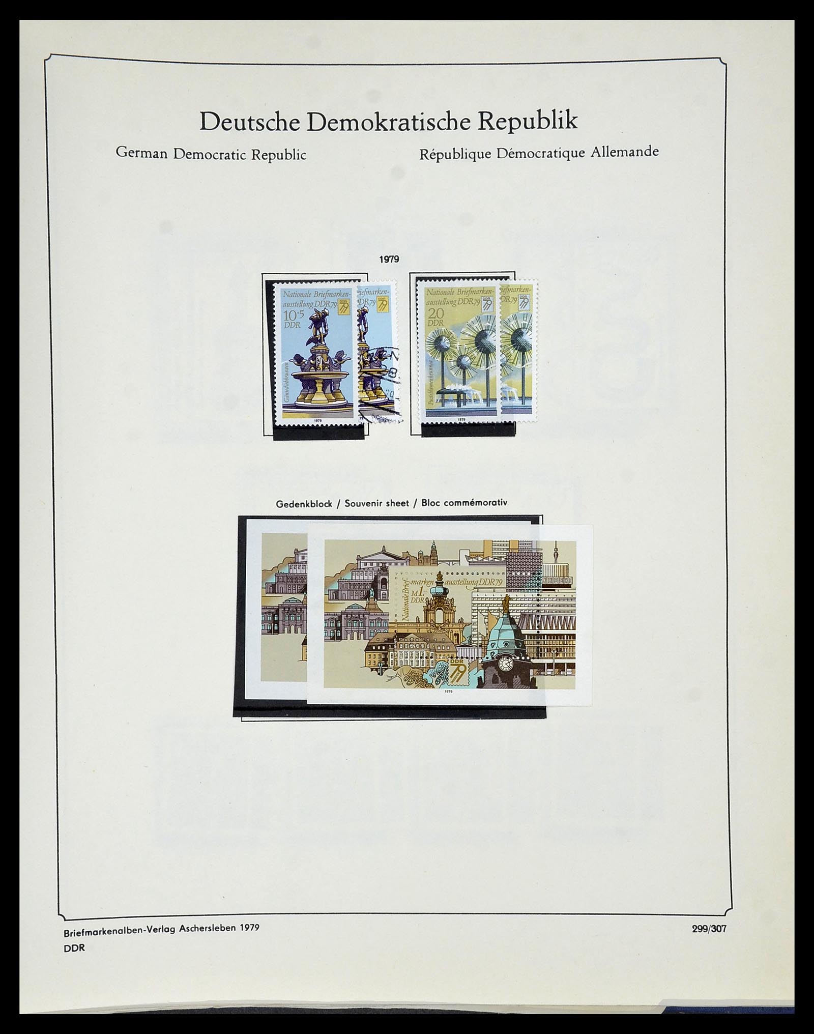 34491 281 - Postzegelverzameling 34491 DDR 1945-1980.