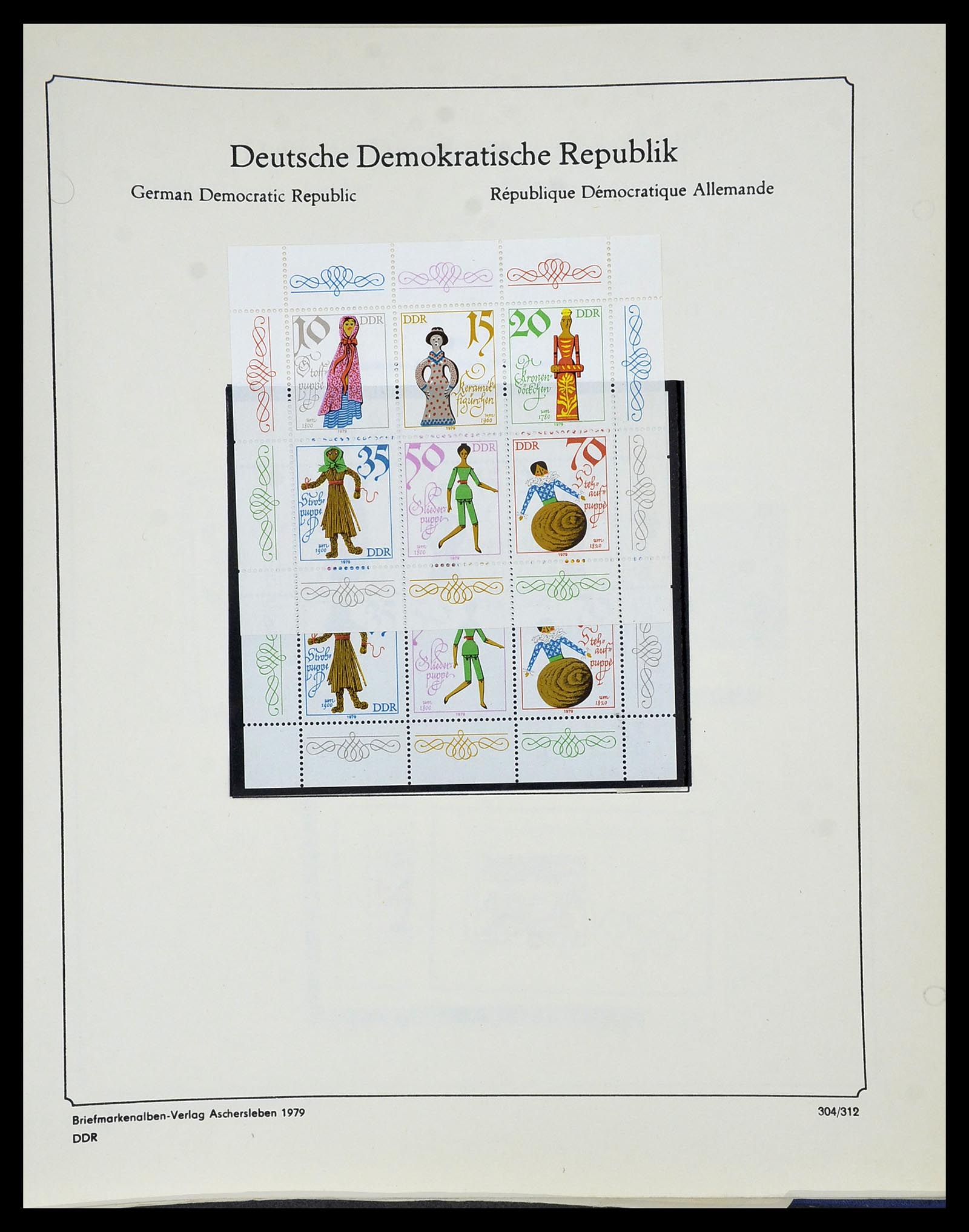 34491 286 - Postzegelverzameling 34491 DDR 1945-1980.