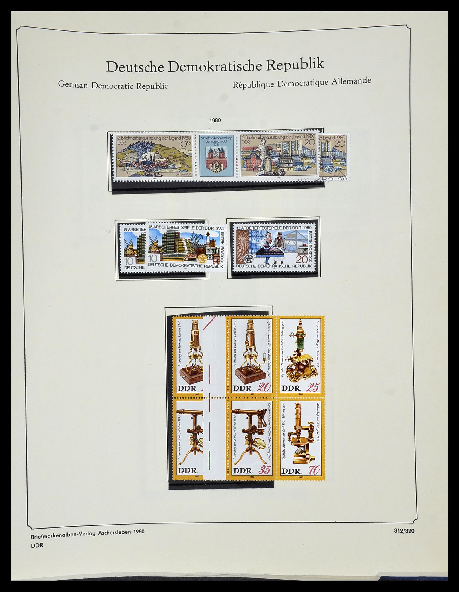 34491 294 - Postzegelverzameling 34491 DDR 1945-1980.