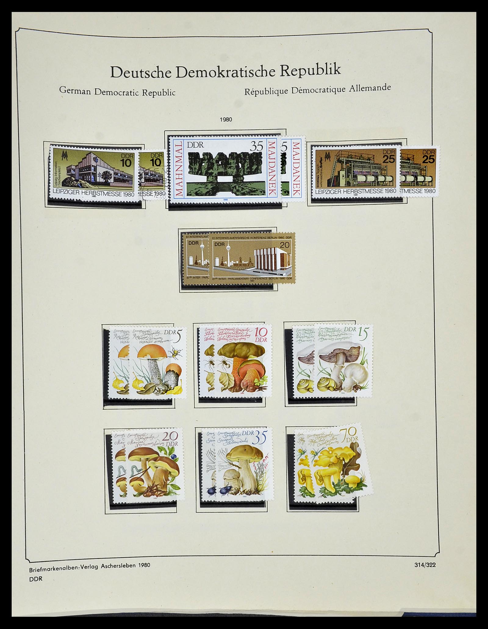 34491 296 - Stamp Collection 34491 GDR 1945-1980.