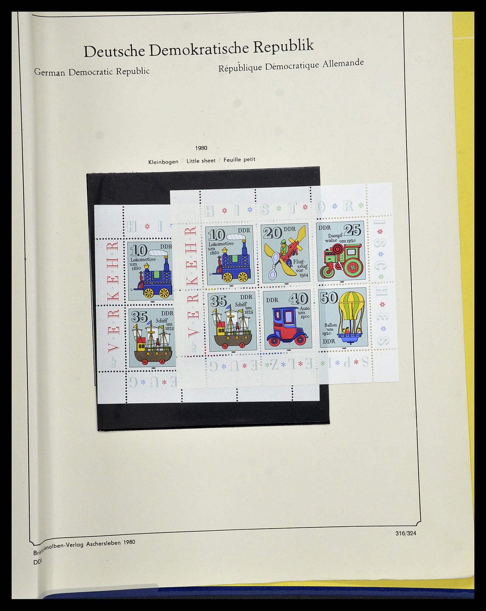 34491 298 - Postzegelverzameling 34491 DDR 1945-1980.